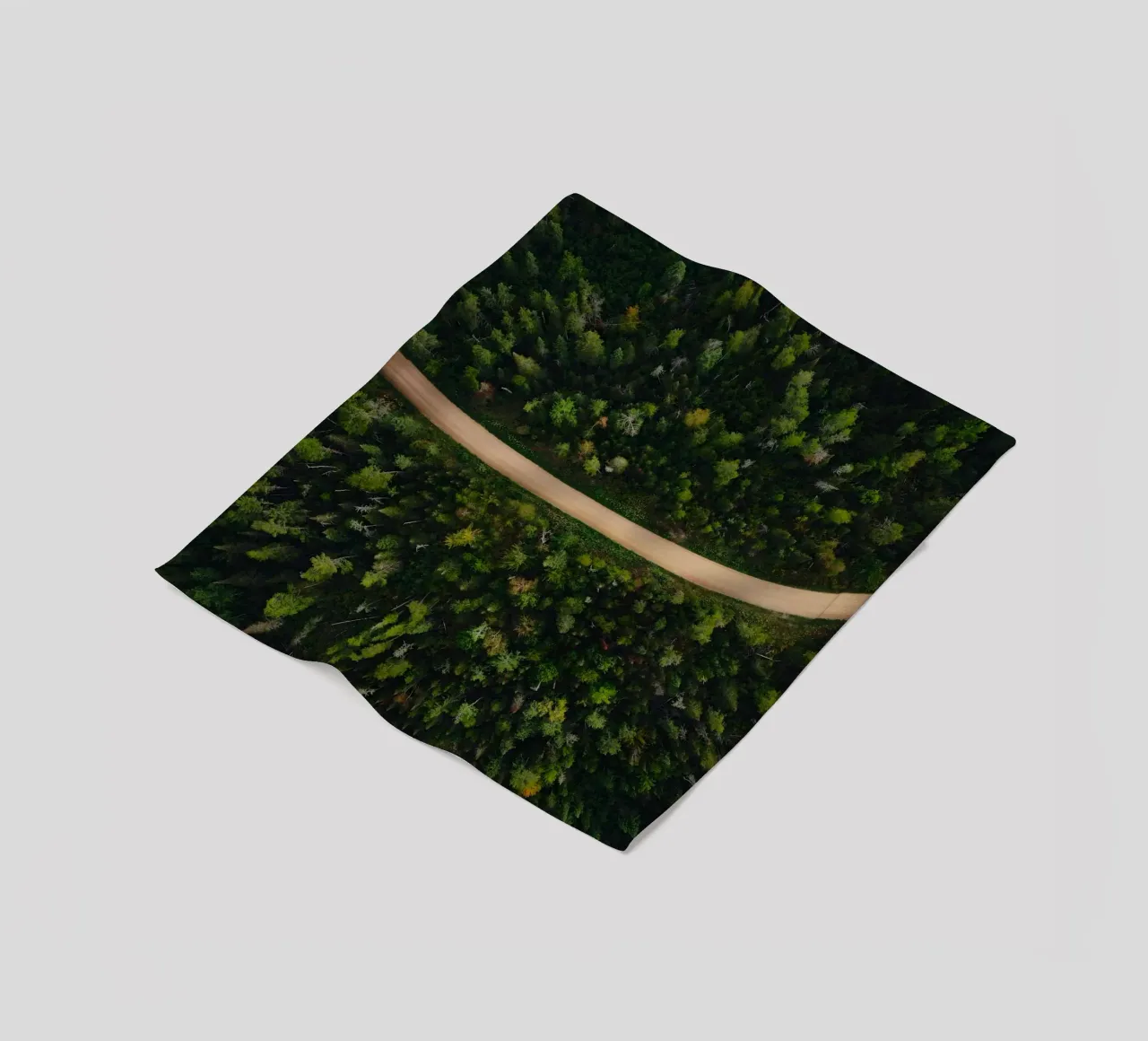 curve line road coperta in pile da Good days