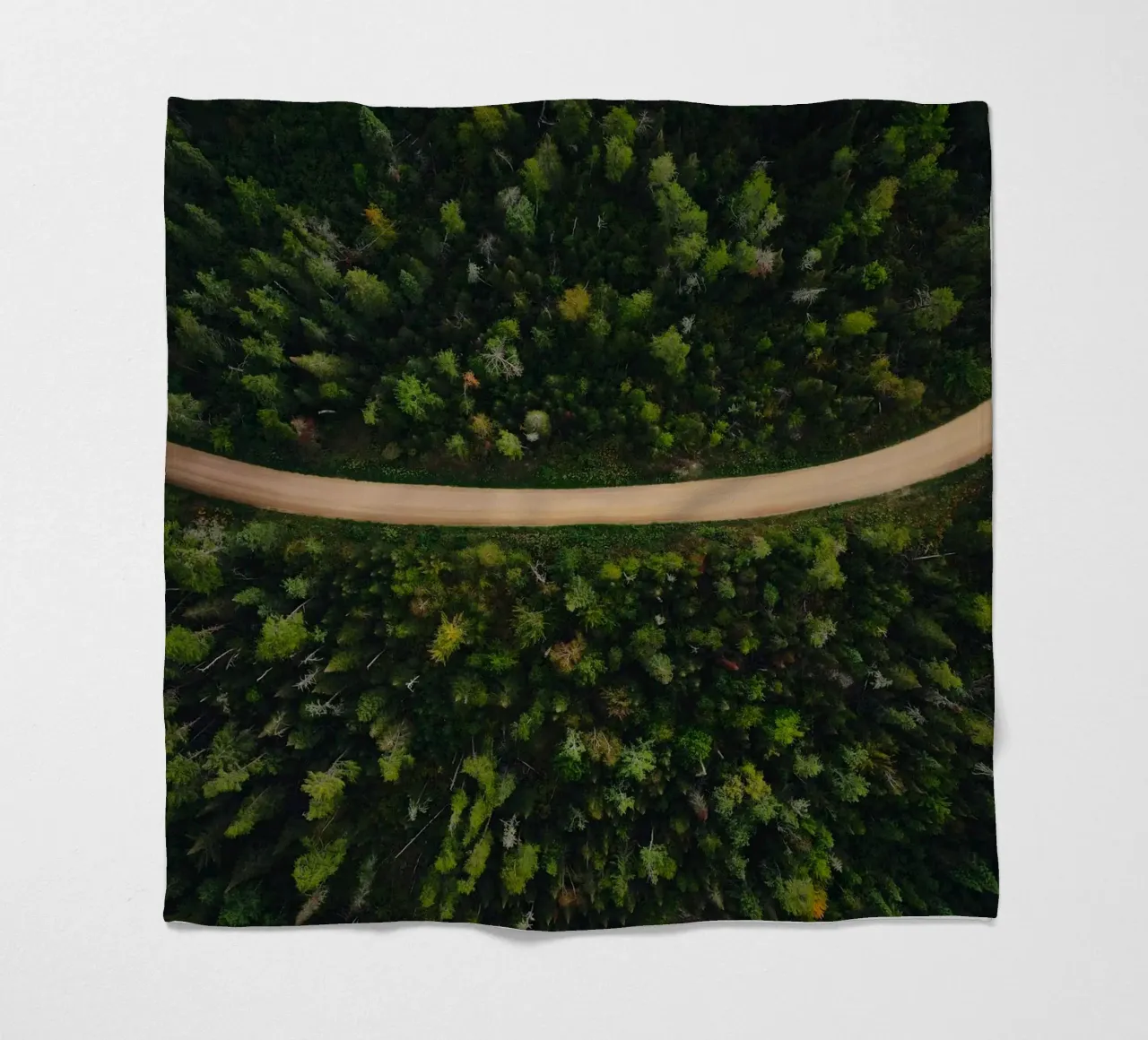 curve line road coperta in pile da Good days