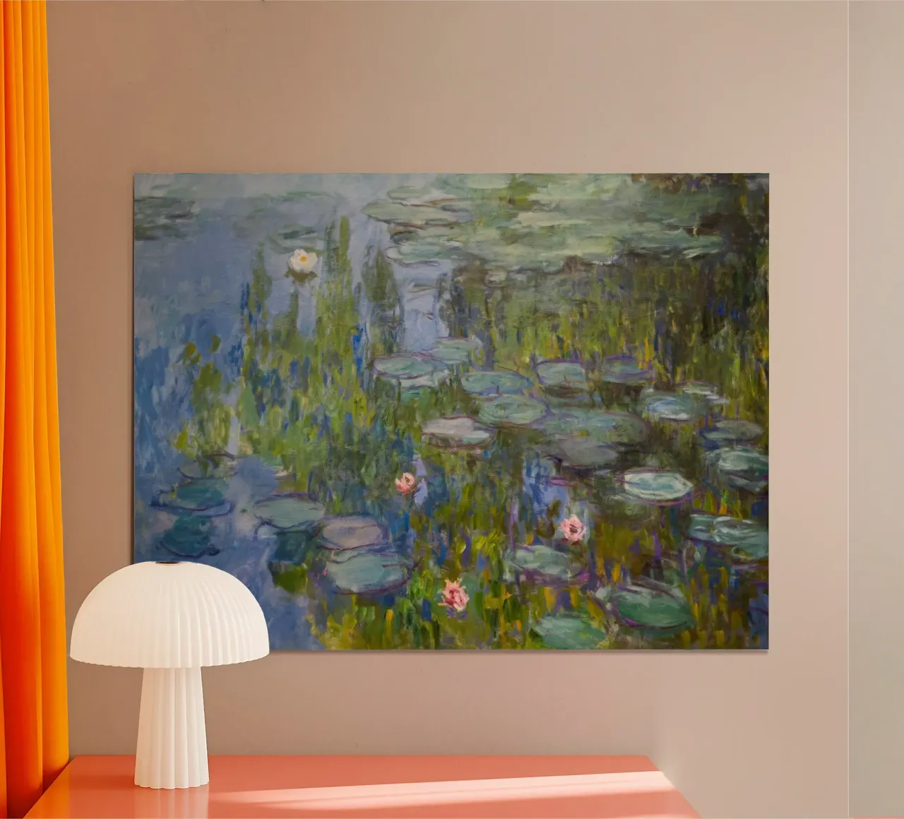 Ninfee 11 - claude monet poster da clay bobby