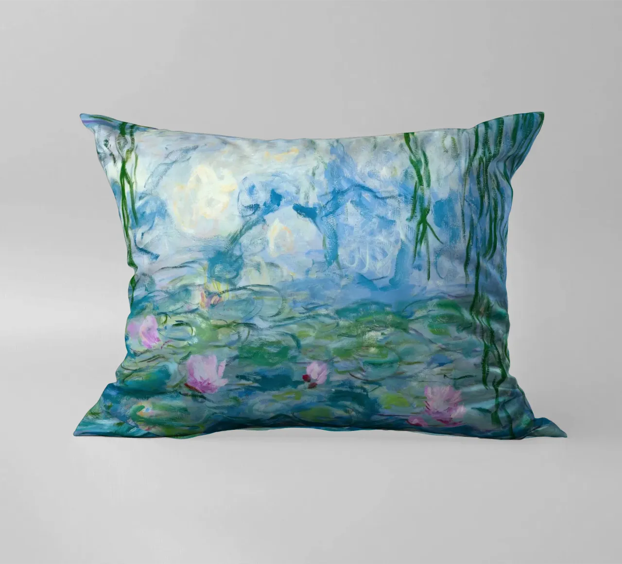 Ninfee 12 - claude monet cuscino da clay bobby