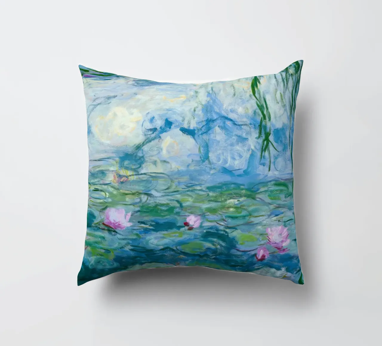 Ninfee 12 - claude monet cuscino da clay bobby