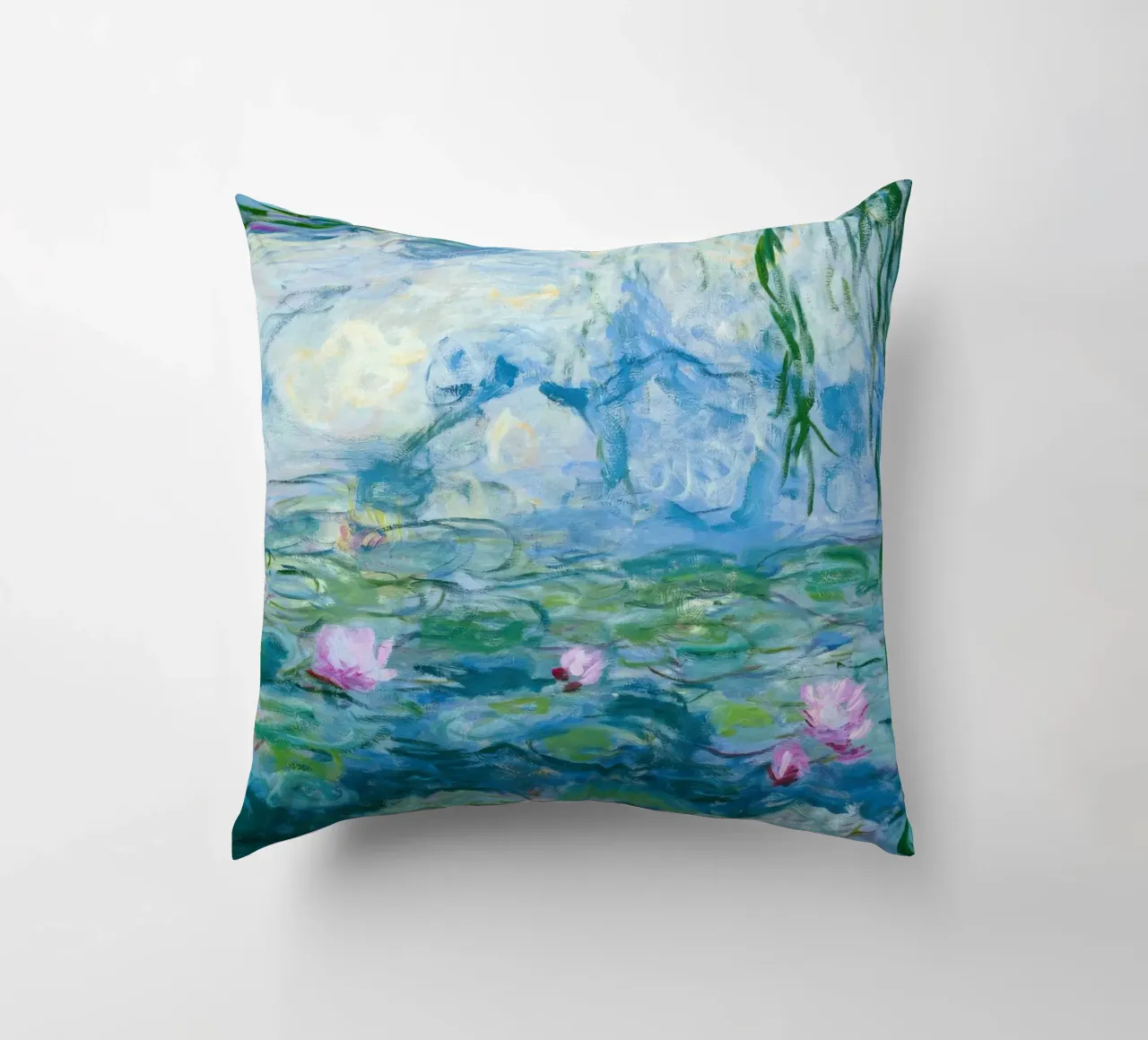 Ninfee 12 - claude monet cuscino da clay bobby