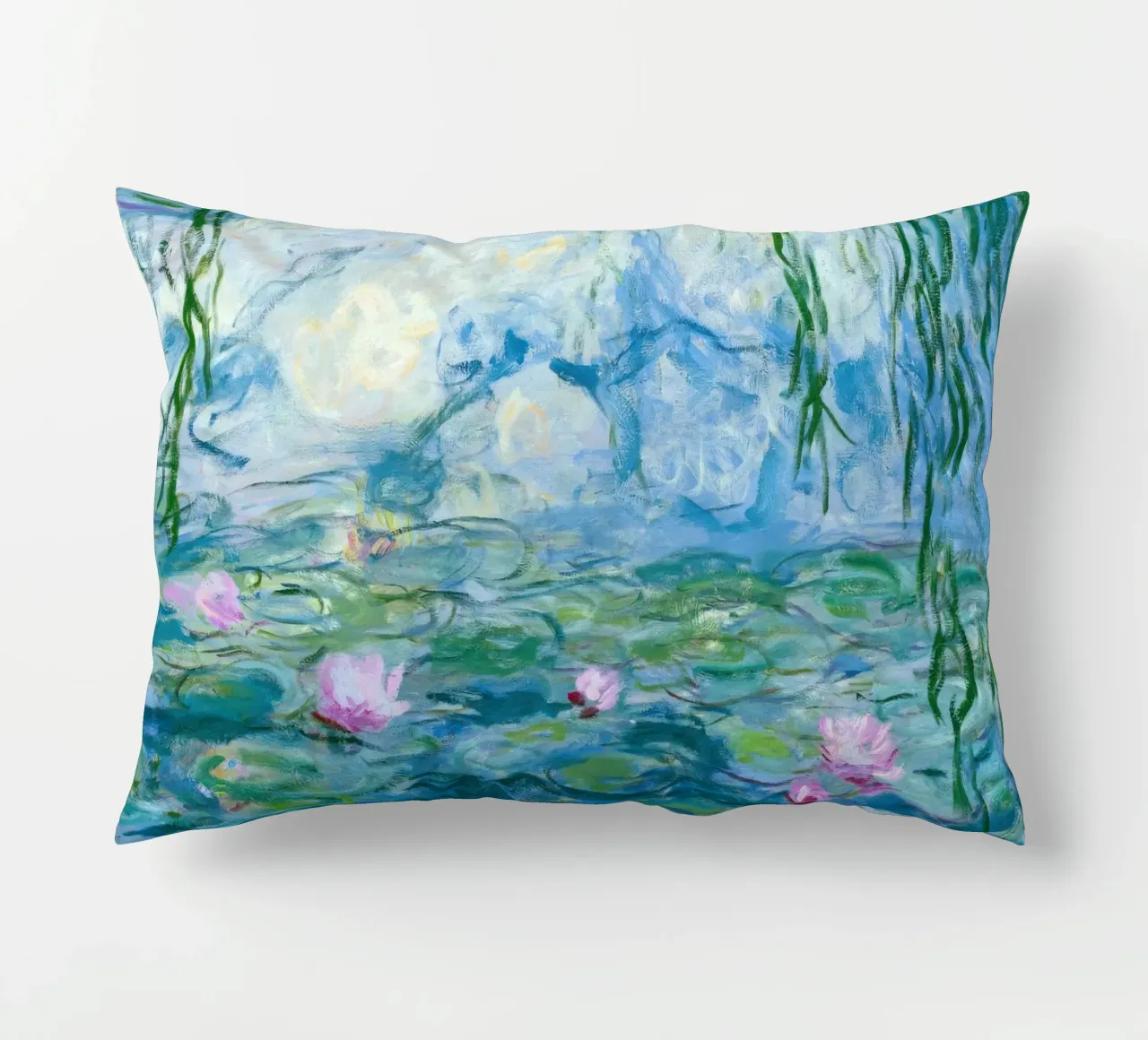 Ninfee 12 - claude monet cuscino da clay bobby