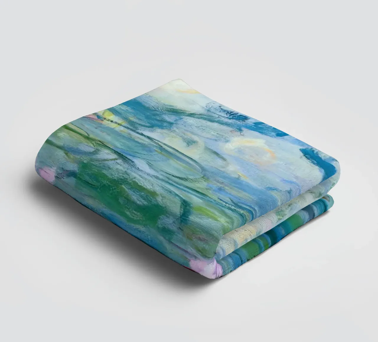 Ninfee 12 - claude monet asciugamano da bagno da clay bobby