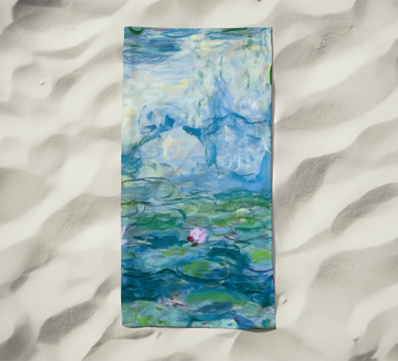 Ninfee 12 - claude monet telo mare da clay bobby