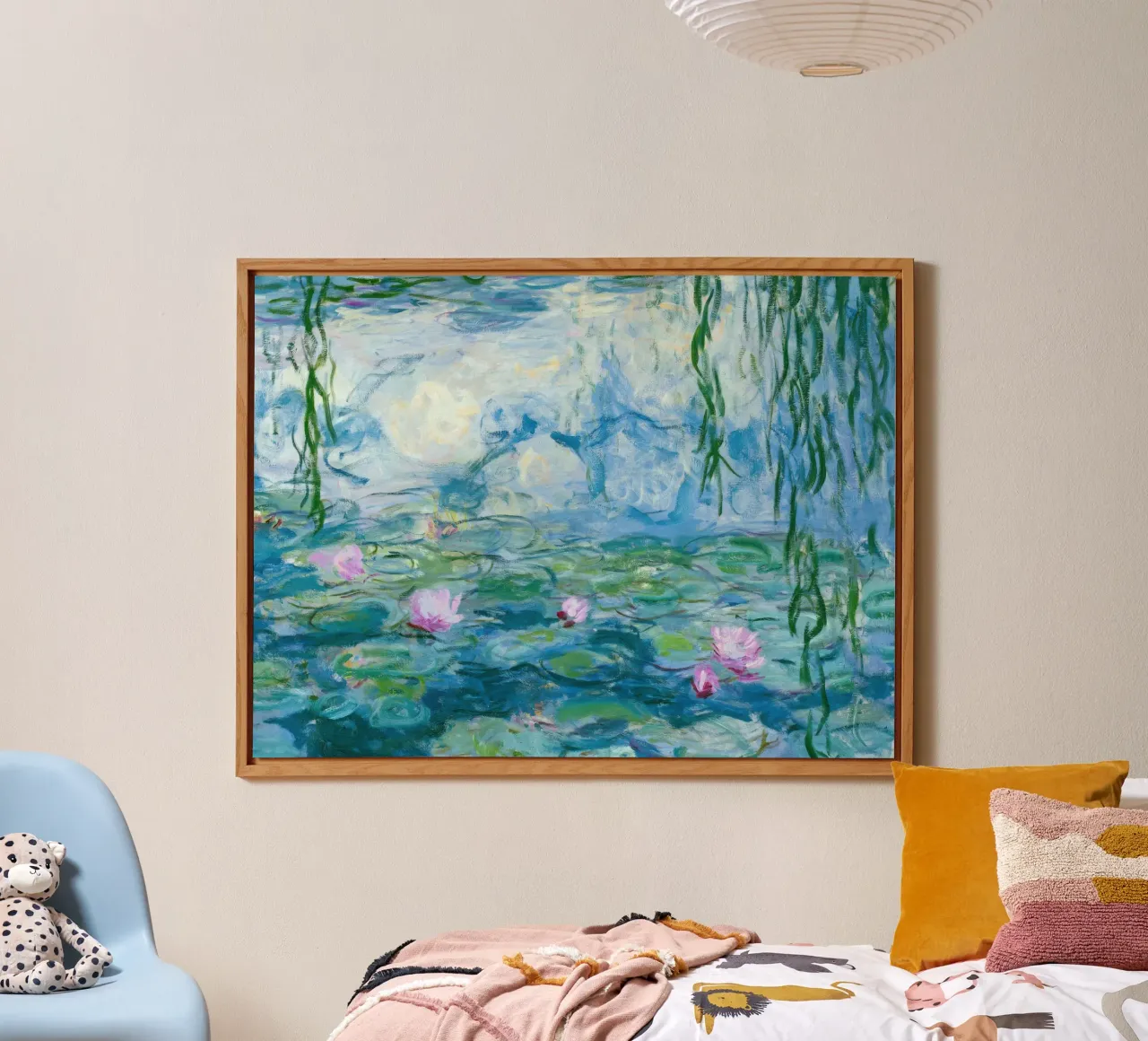 Ninfee 12 - claude monet alluminio dibond da clay bobby