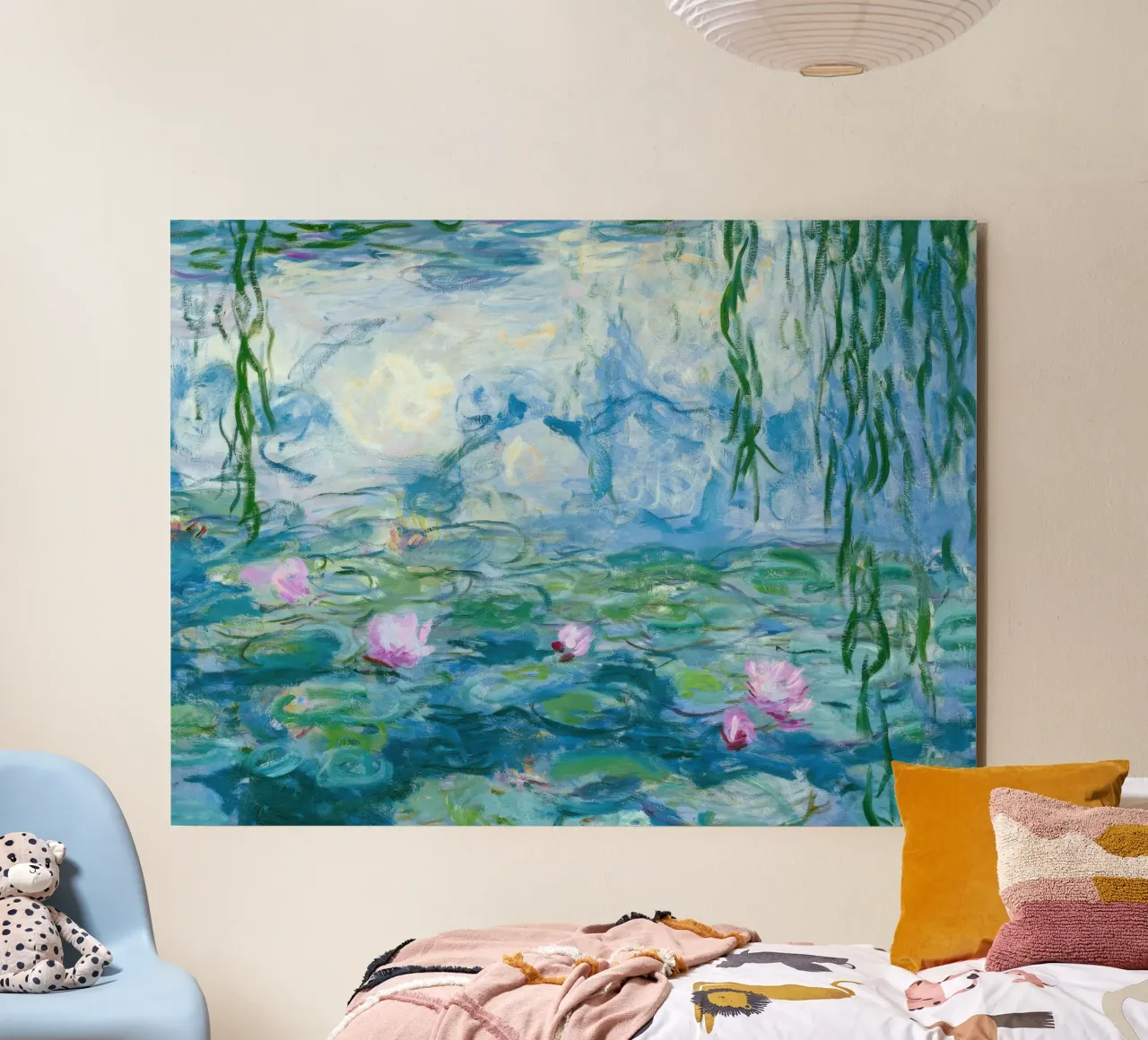 Ninfee 12 - claude monet alluminio dibond da clay bobby