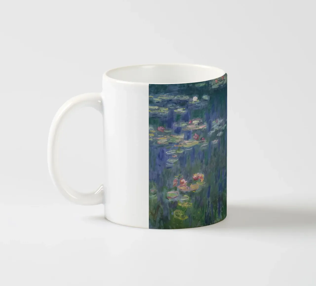 Ninfee 13 tazza in ceramica da clay bobby