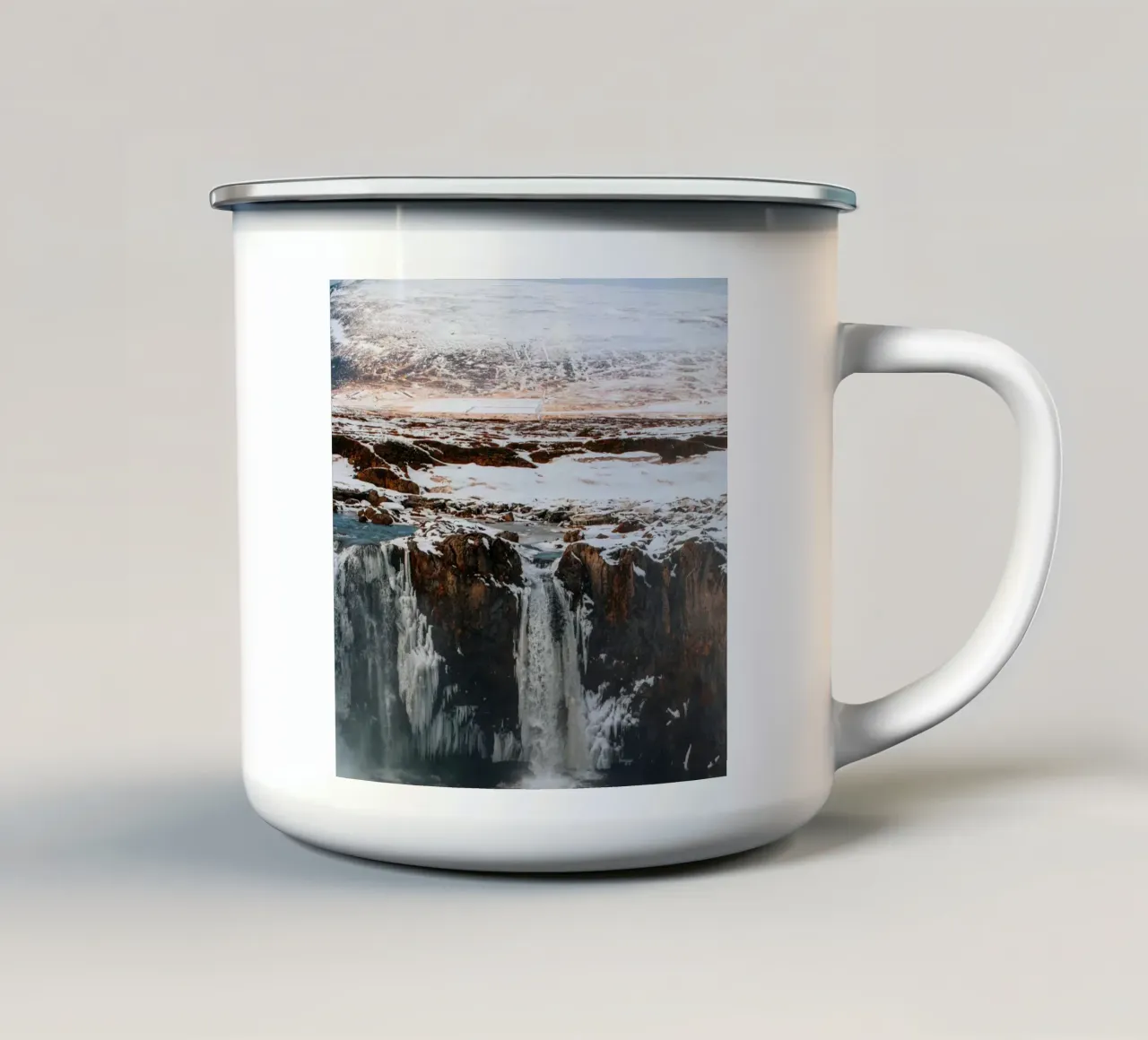 huge waterfall tazza in smalto da Good days