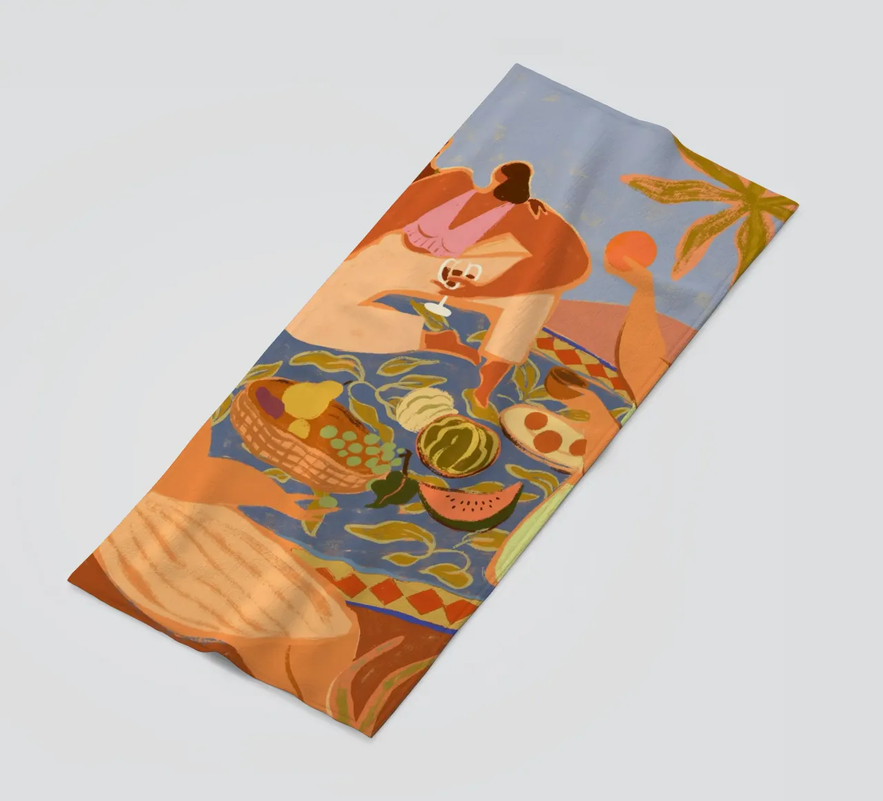 Summer Picnic strandhanddoek van Arty Guava