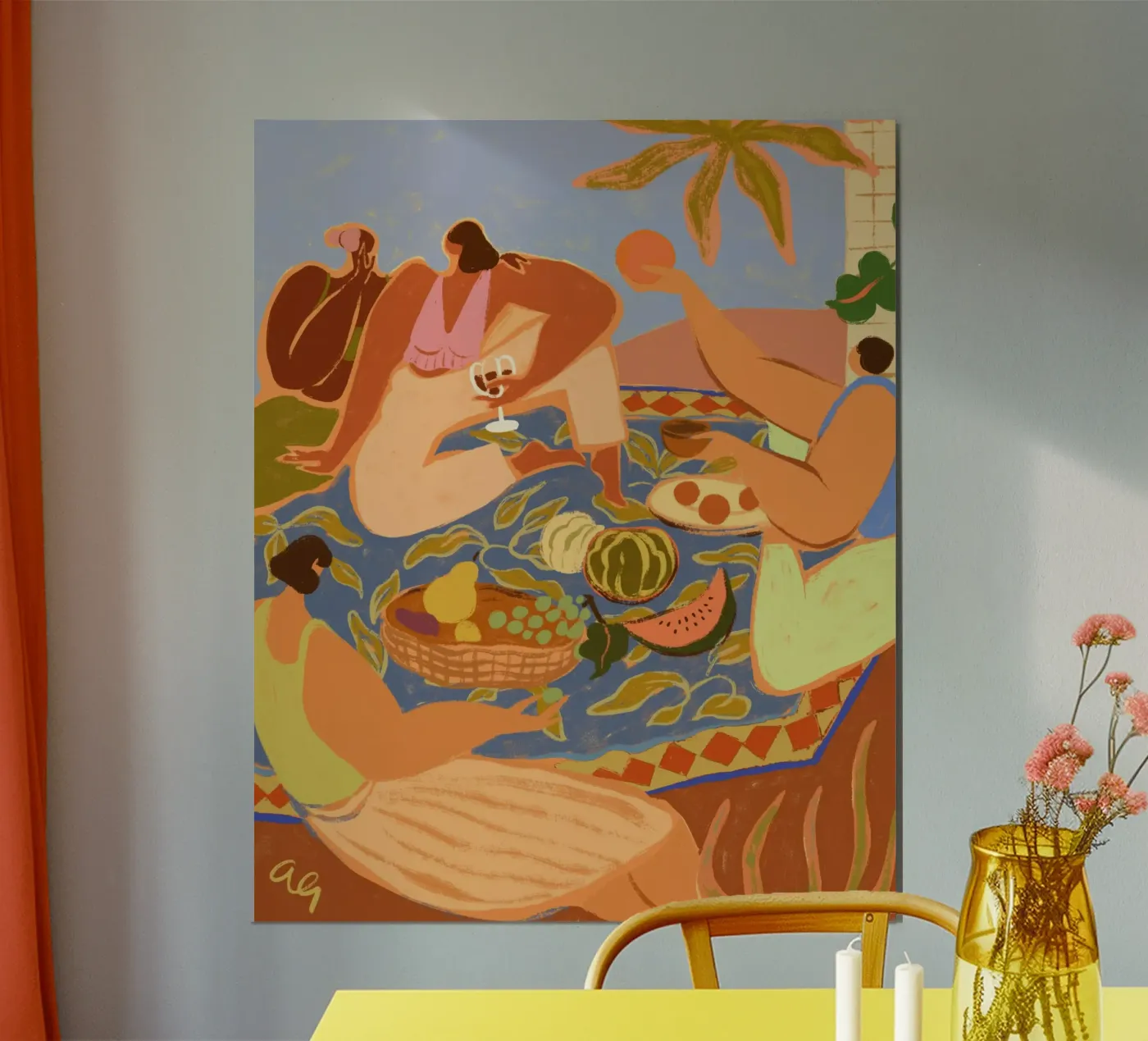 Summer Picnic poster da Arty Guava