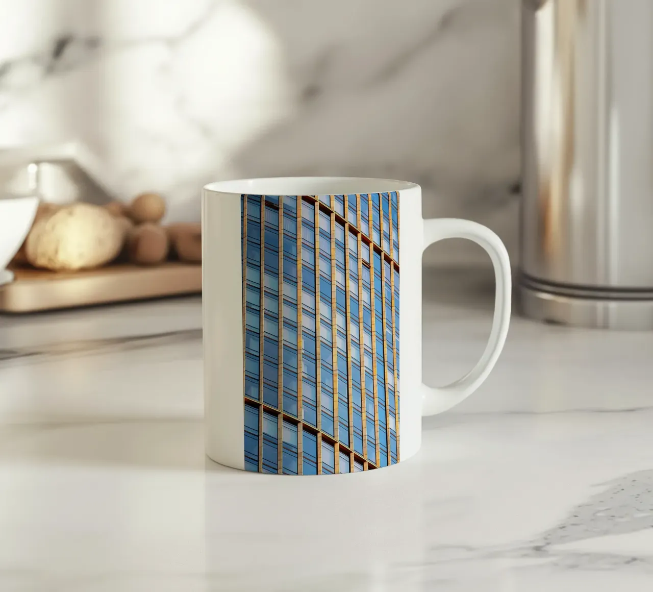 building full of square tazza in ceramica da Good days