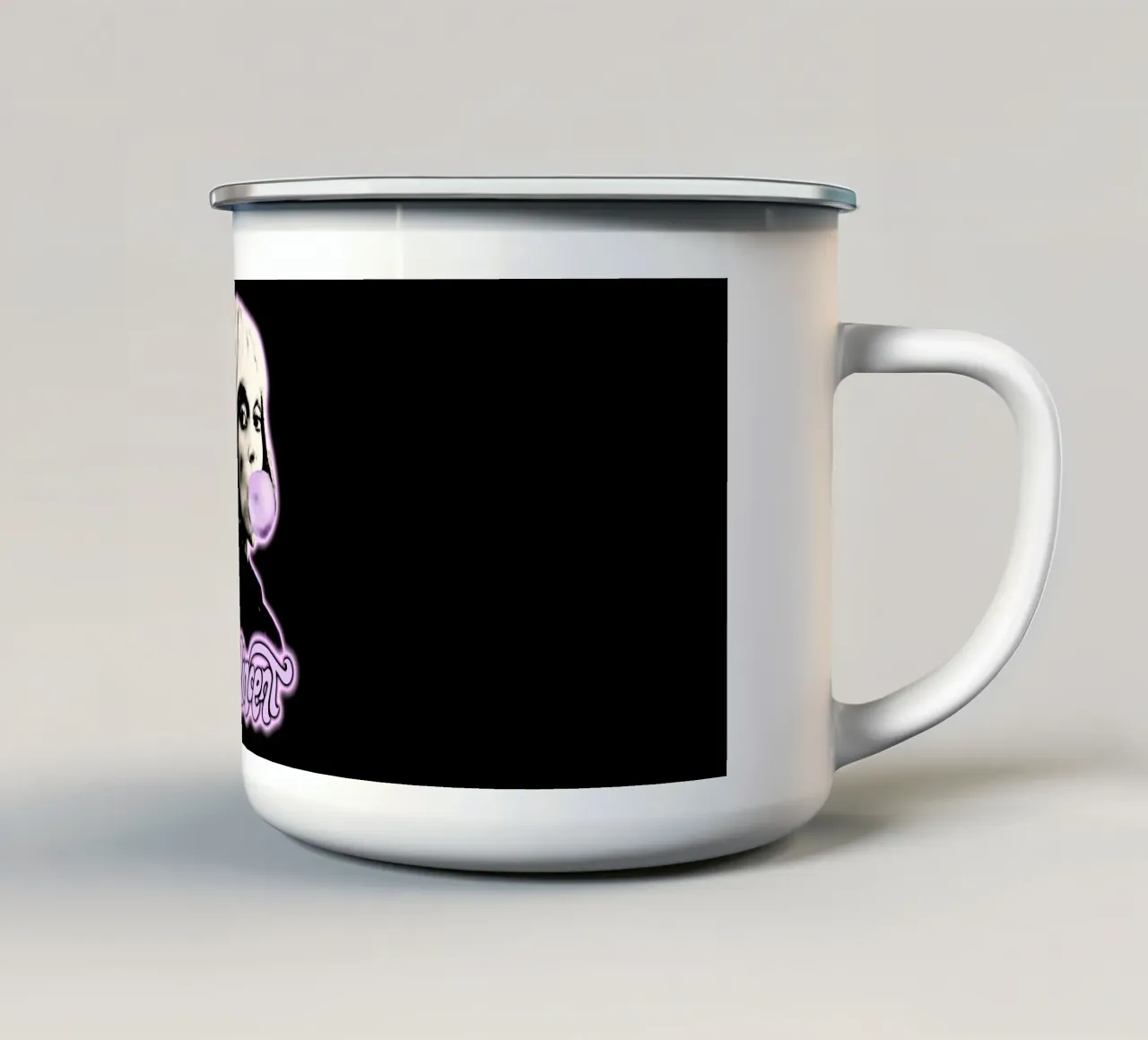 Maglietta classica The Indie Singer tazza in smalto da eliouxence