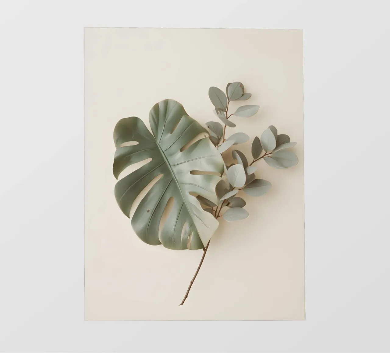 Duo botanico telo in pvc da Botanical Gallery