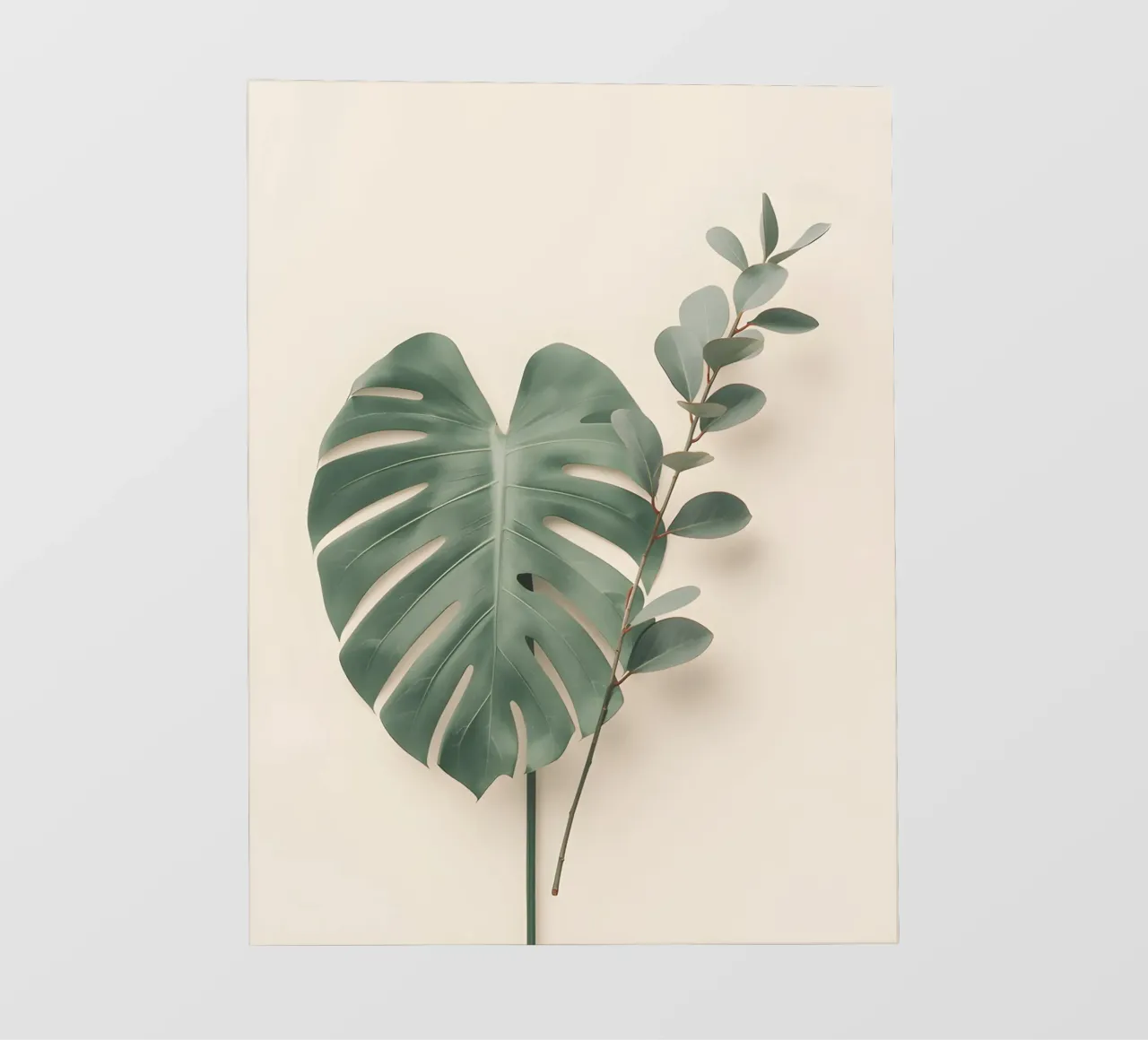 Duo botanico telo in pvc da Botanical Gallery