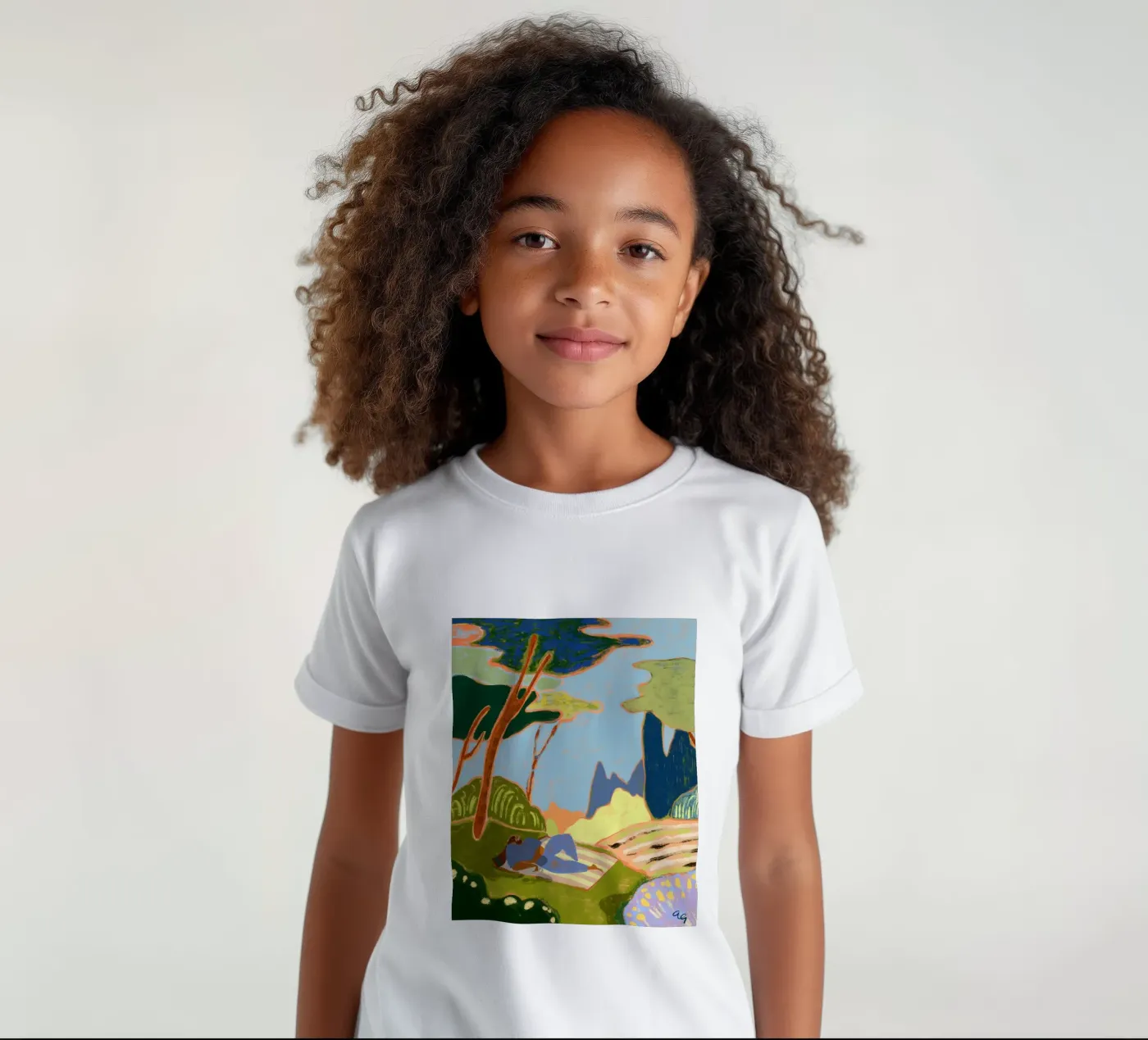 Respire t-shirt bambini da Arty Guava