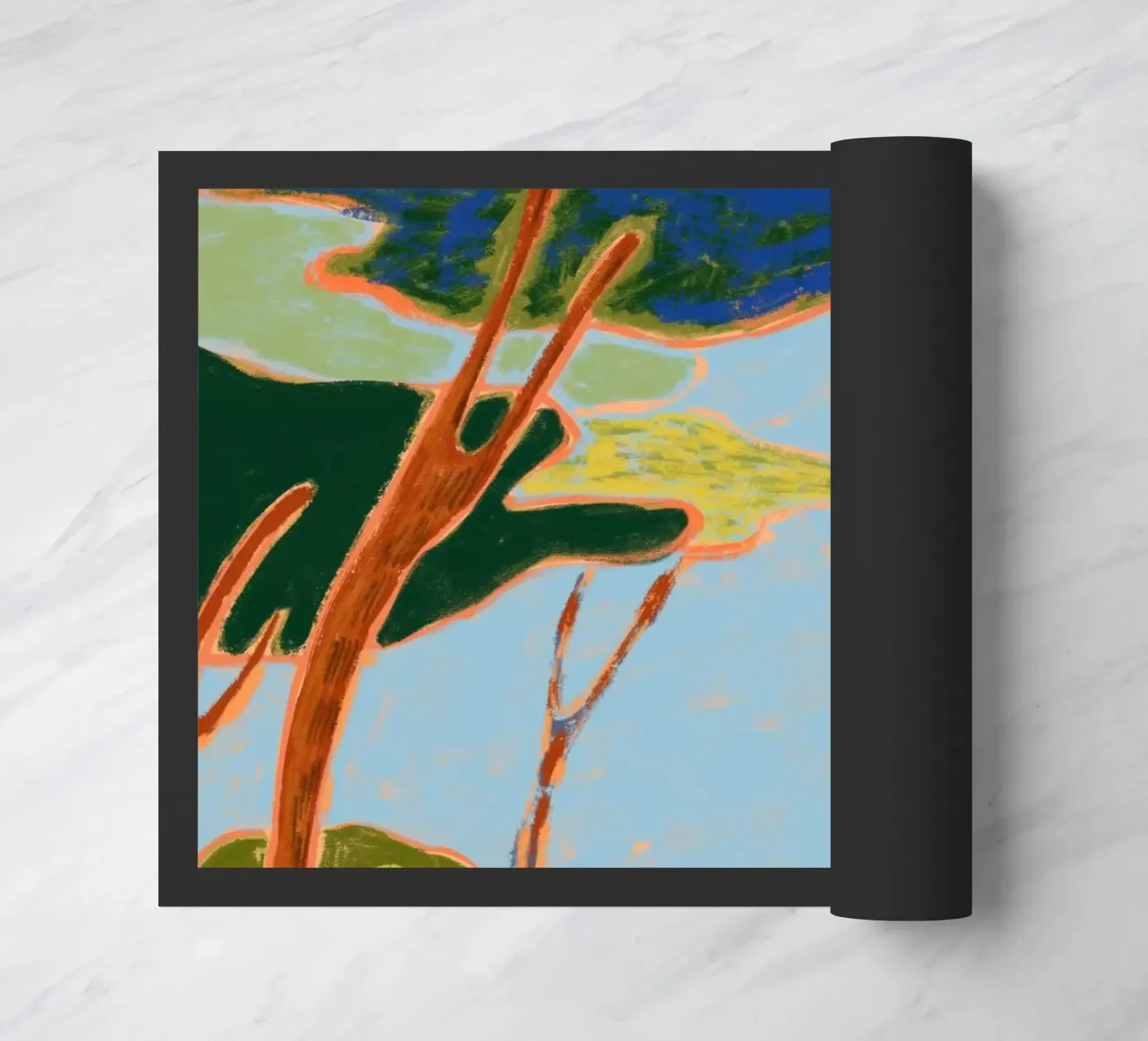 Respire doormat by Arty Guava