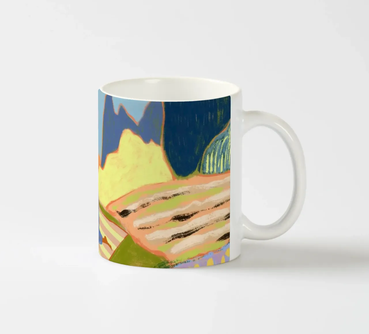 Respire tazza in ceramica da Arty Guava