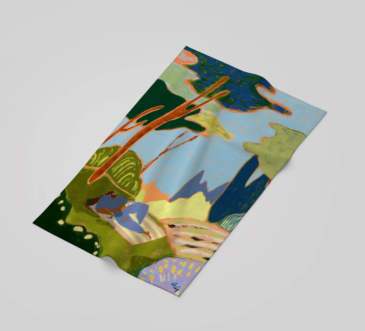 Respire telo mare da Arty Guava