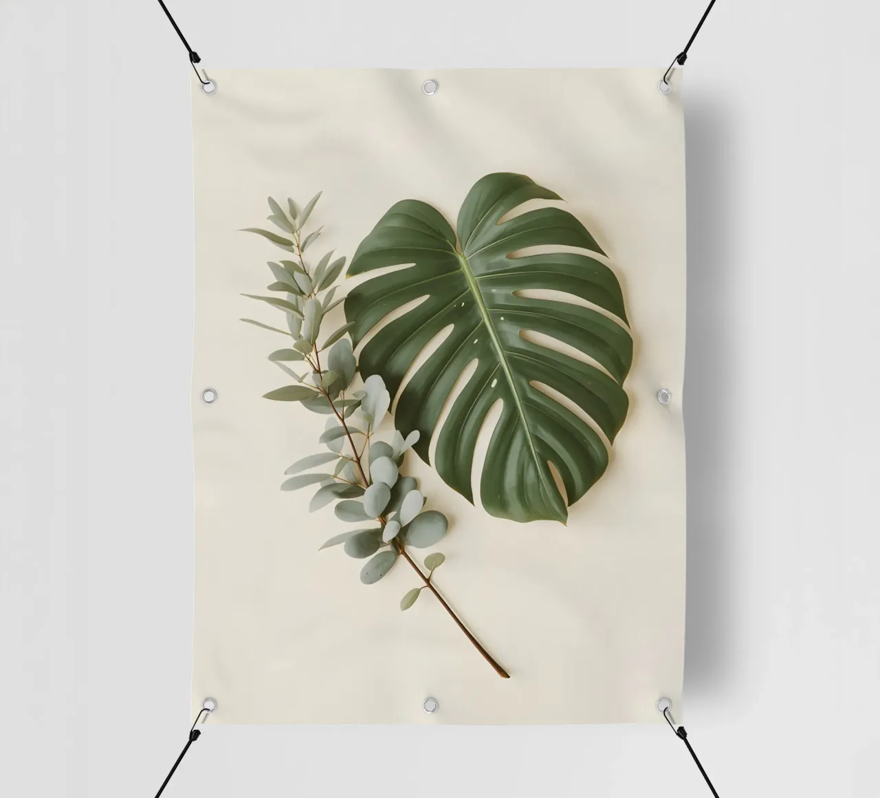 Duo botanico telo in pvc da Botanical Gallery