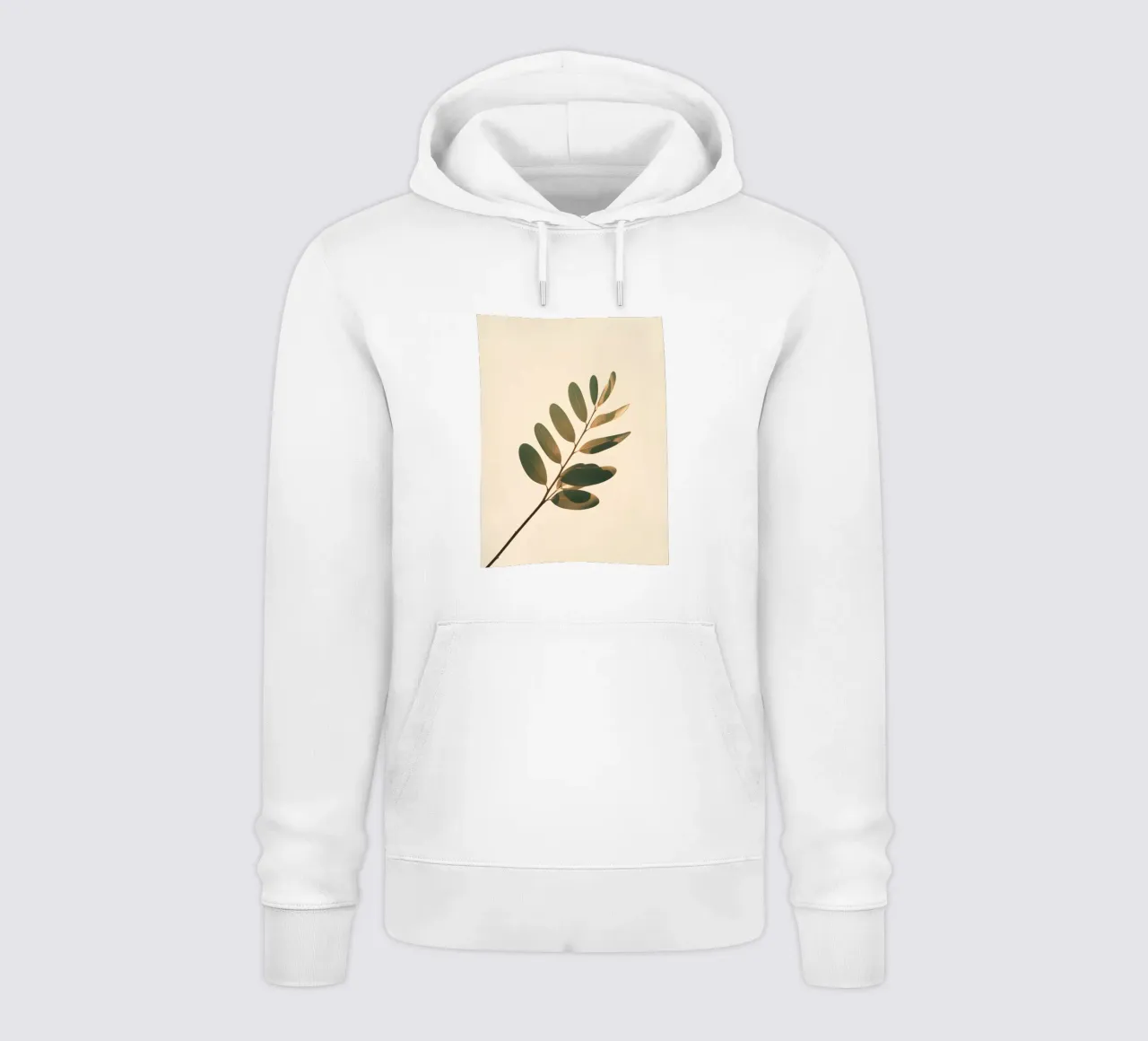 Gradiente botanico felpa con cappuccio da Botanical Gallery