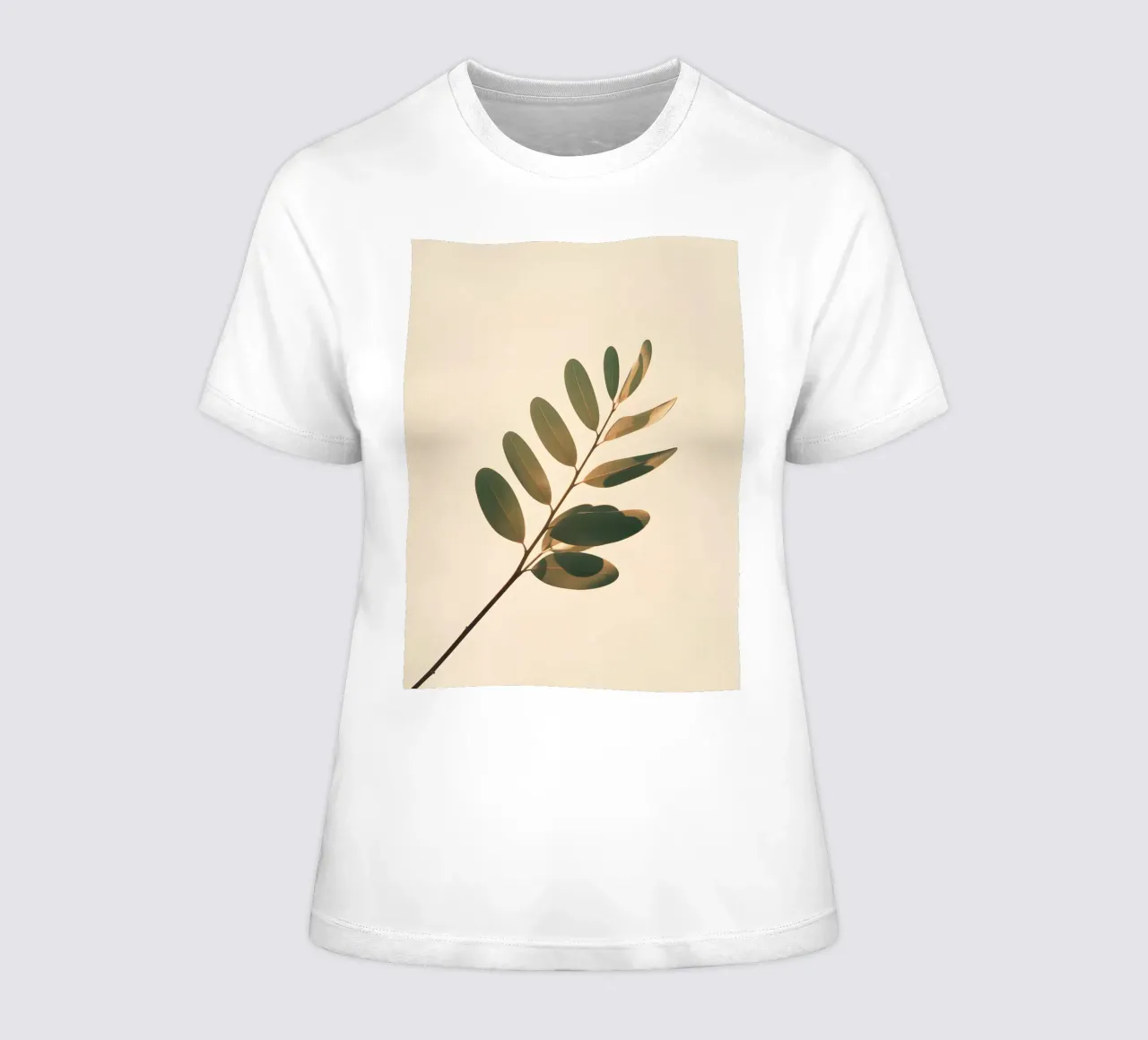 Gradiente botanico t-shirt da donna da Botanical Gallery