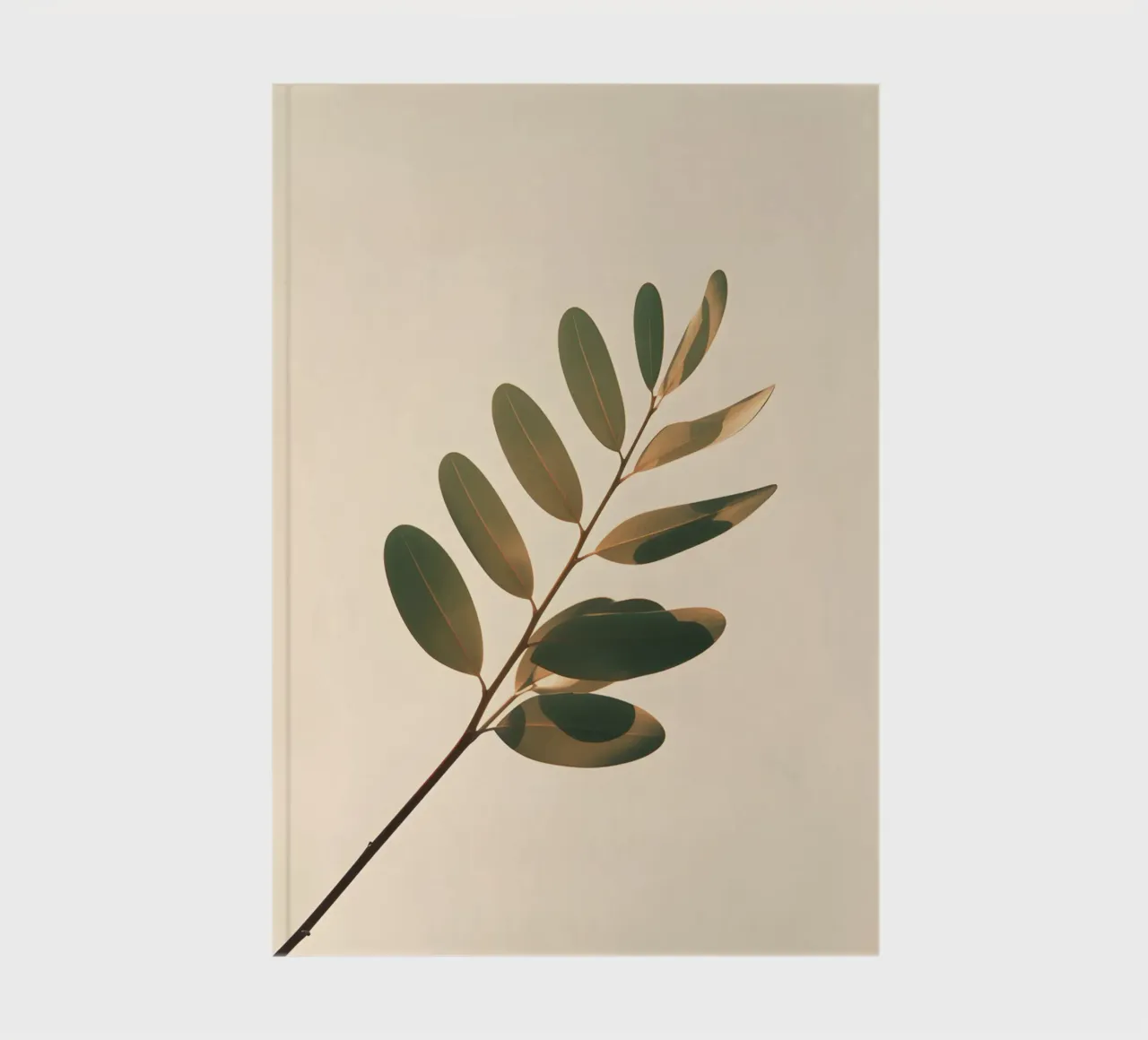 Gradient Botanical notebook by Botanical Gallery