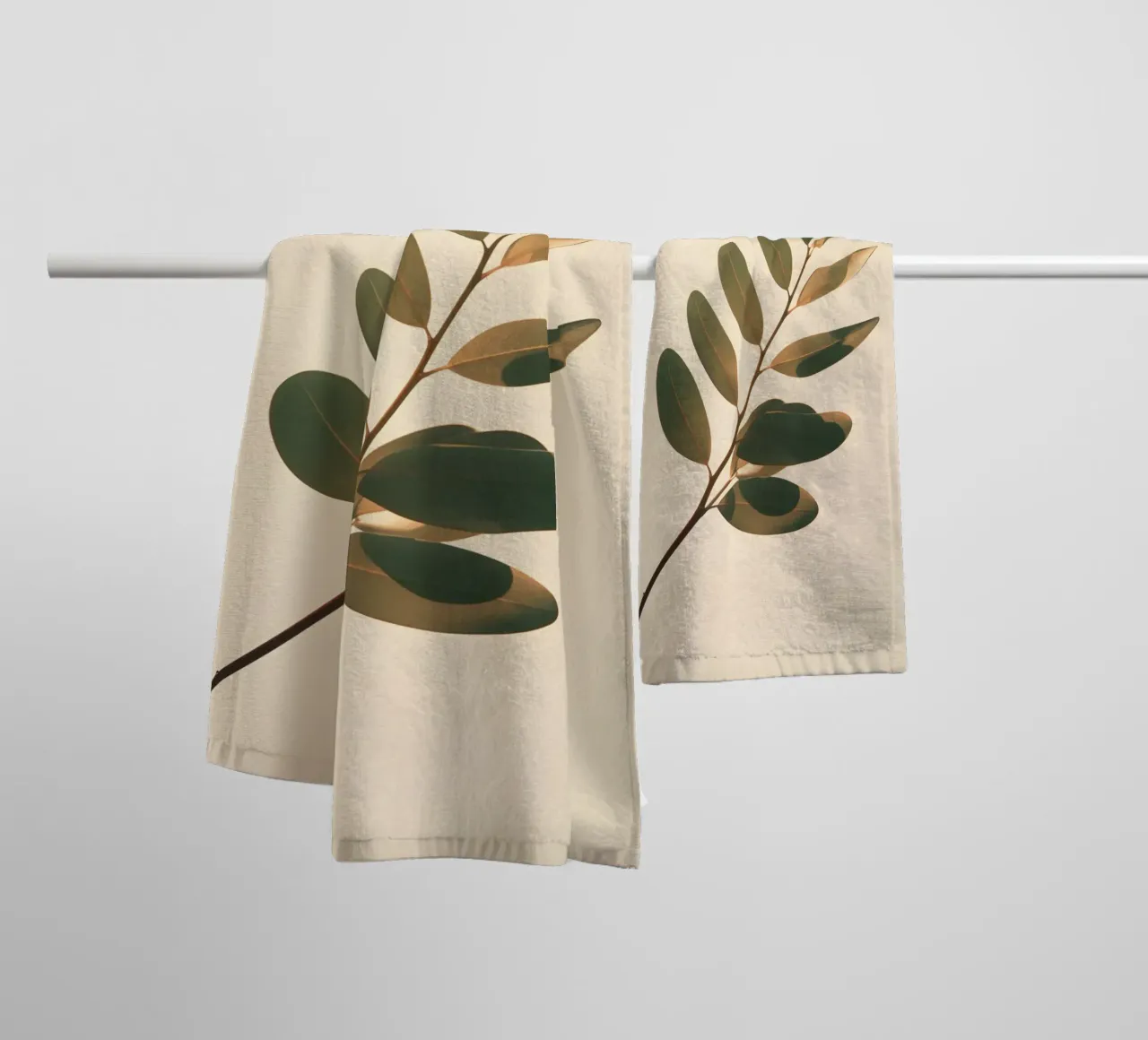Gradiente botanico asciugamano da bagno da Botanical Gallery