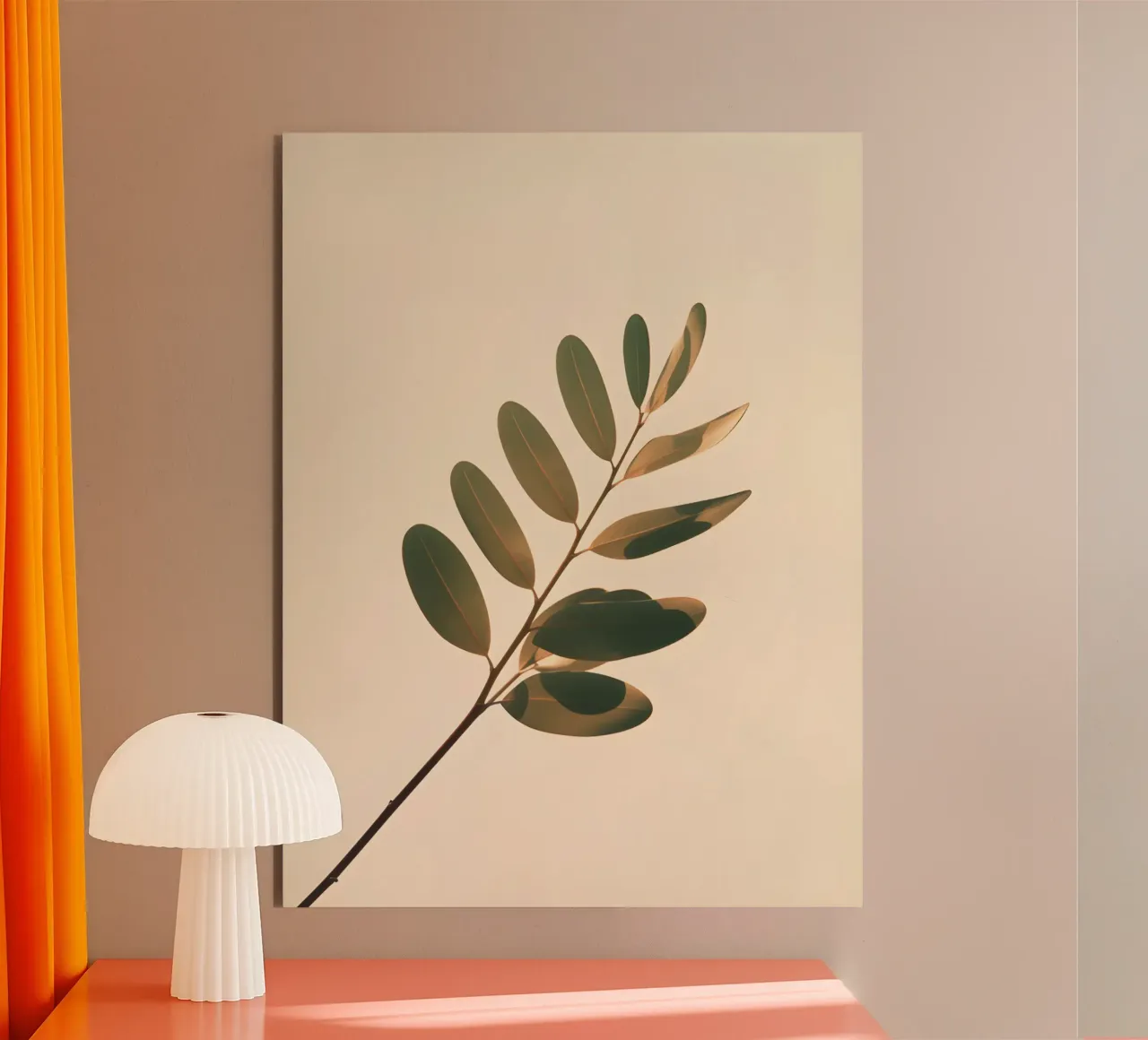 Gradiente botanico alluminio dibond da Botanical Gallery