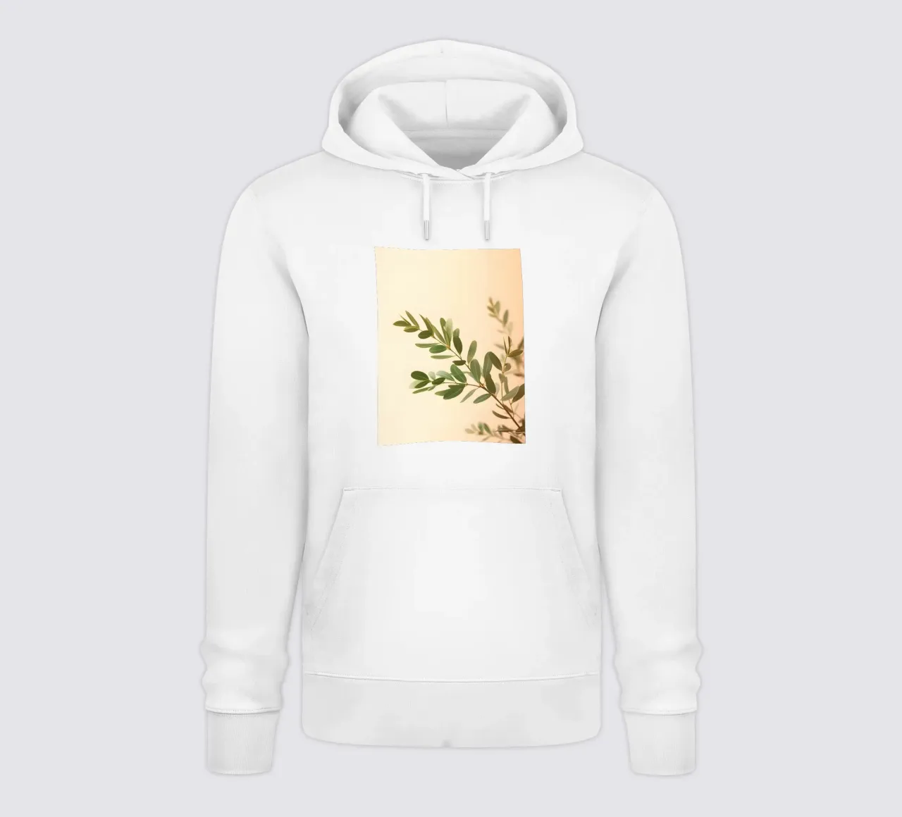 Gradiente botanico felpa con cappuccio da Botanical Gallery