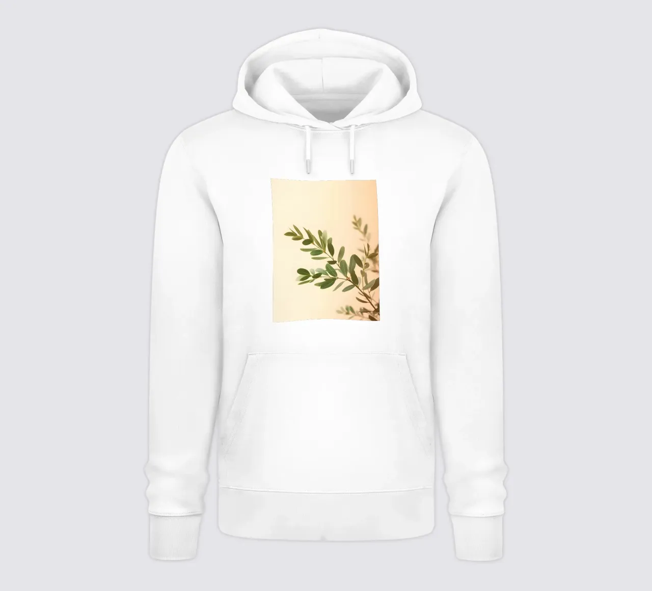 Gradiente botanico felpa con cappuccio da Botanical Gallery