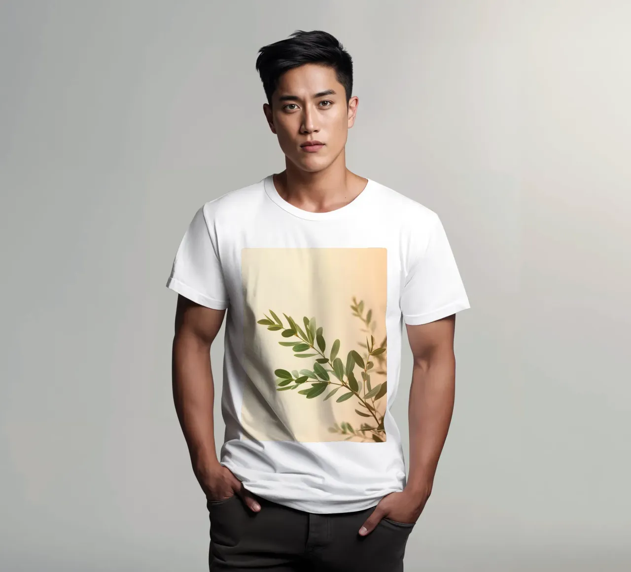 Gradiente botanico t-shirt da Botanical Gallery