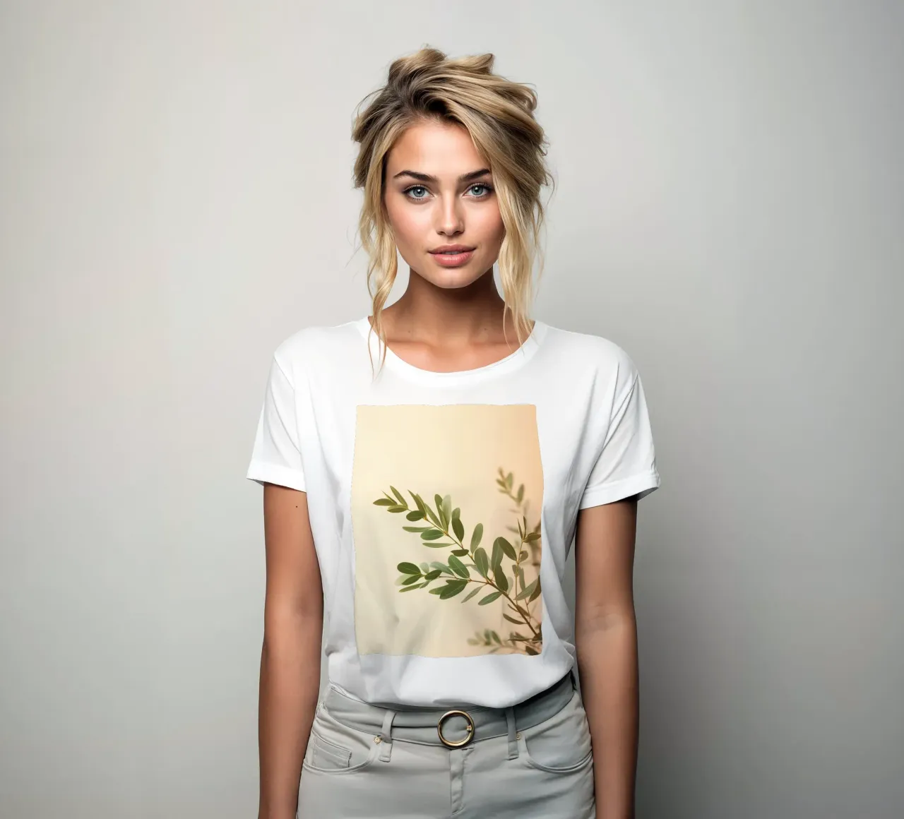Gradiente botanico t-shirt da donna da Botanical Gallery