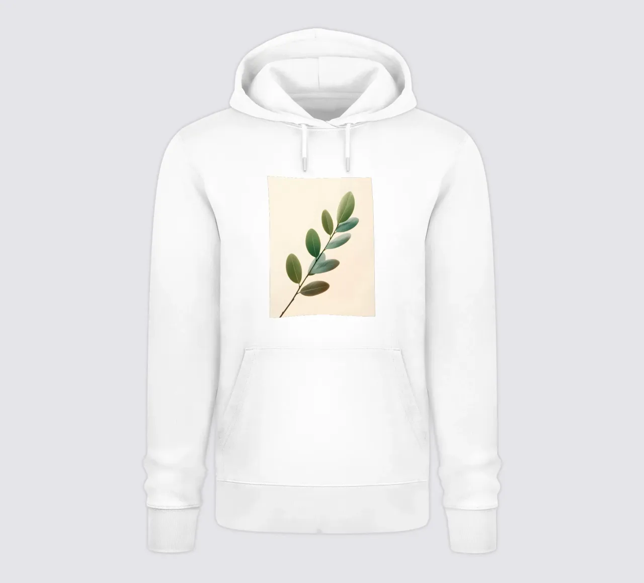 Gradiente botanico felpa con cappuccio da Botanical Gallery