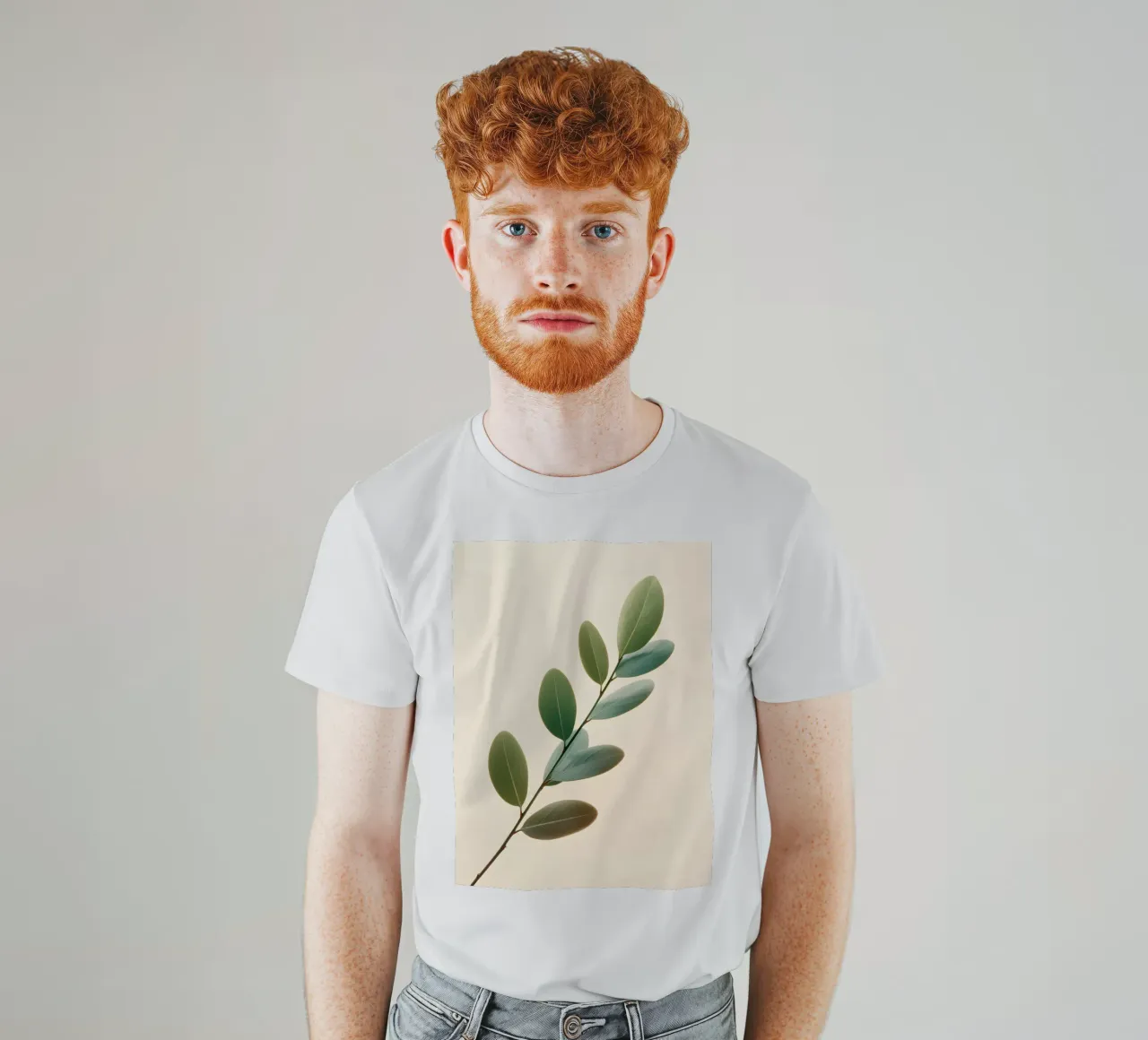 Gradiente botanico t-shirt da Botanical Gallery