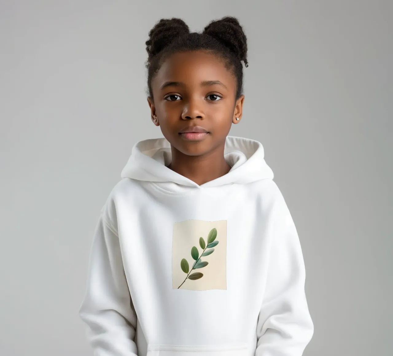 Gradiente botanico felpa bambino con cappuccio da Botanical Gallery