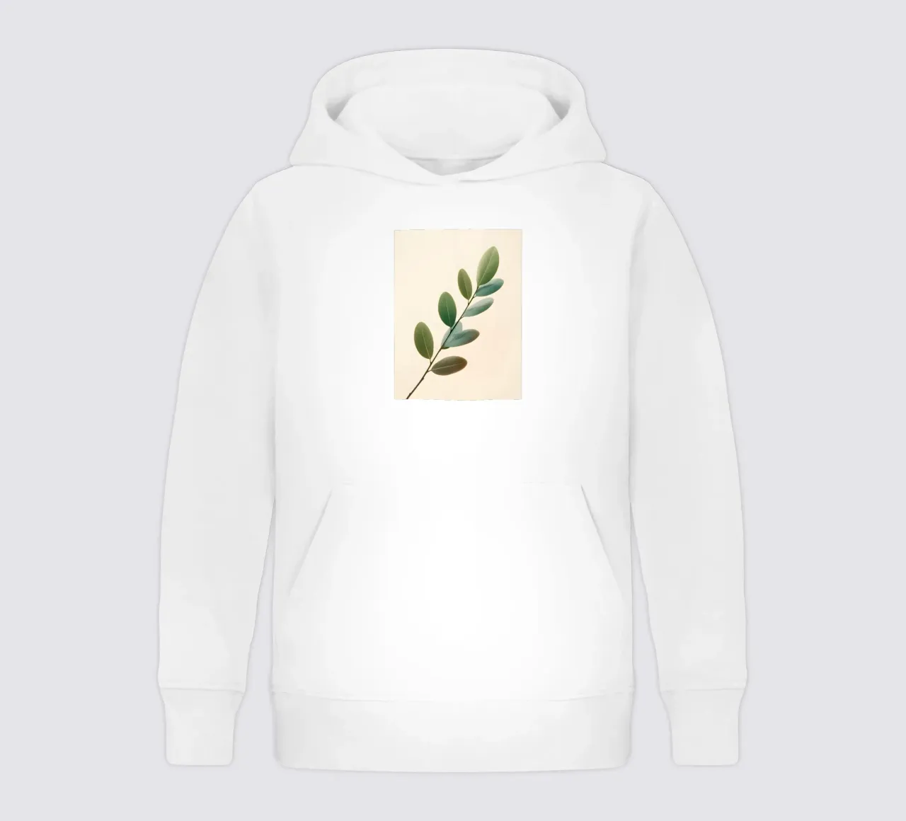 Gradiente botanico felpa bambino con cappuccio da Botanical Gallery