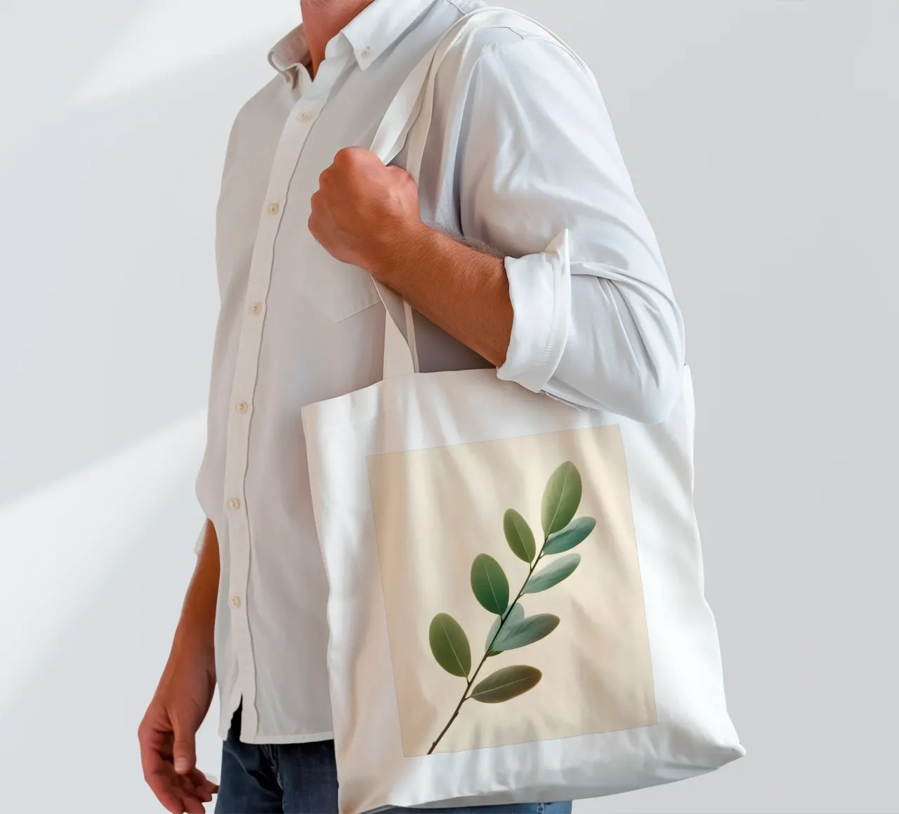 Gradiente botanico borsa in juta da Botanical Gallery