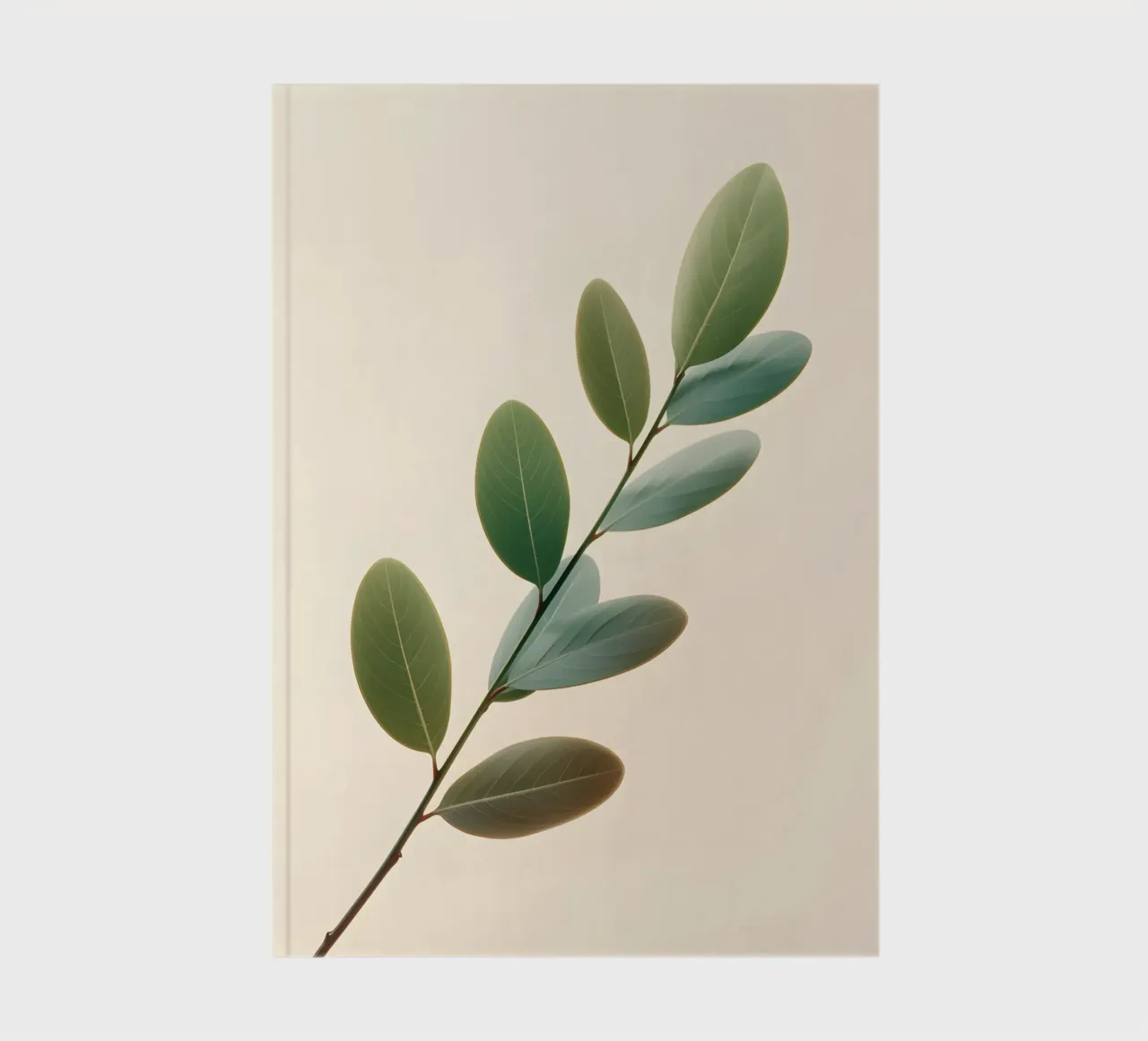 Gradient Botanical notebook by Botanical Gallery