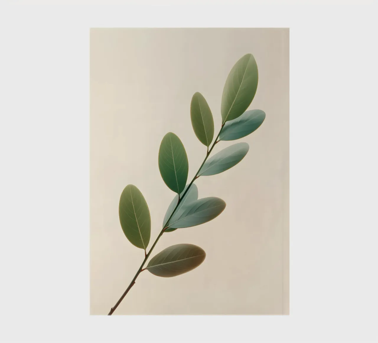 Gradient Botanical notebook by Botanical Gallery