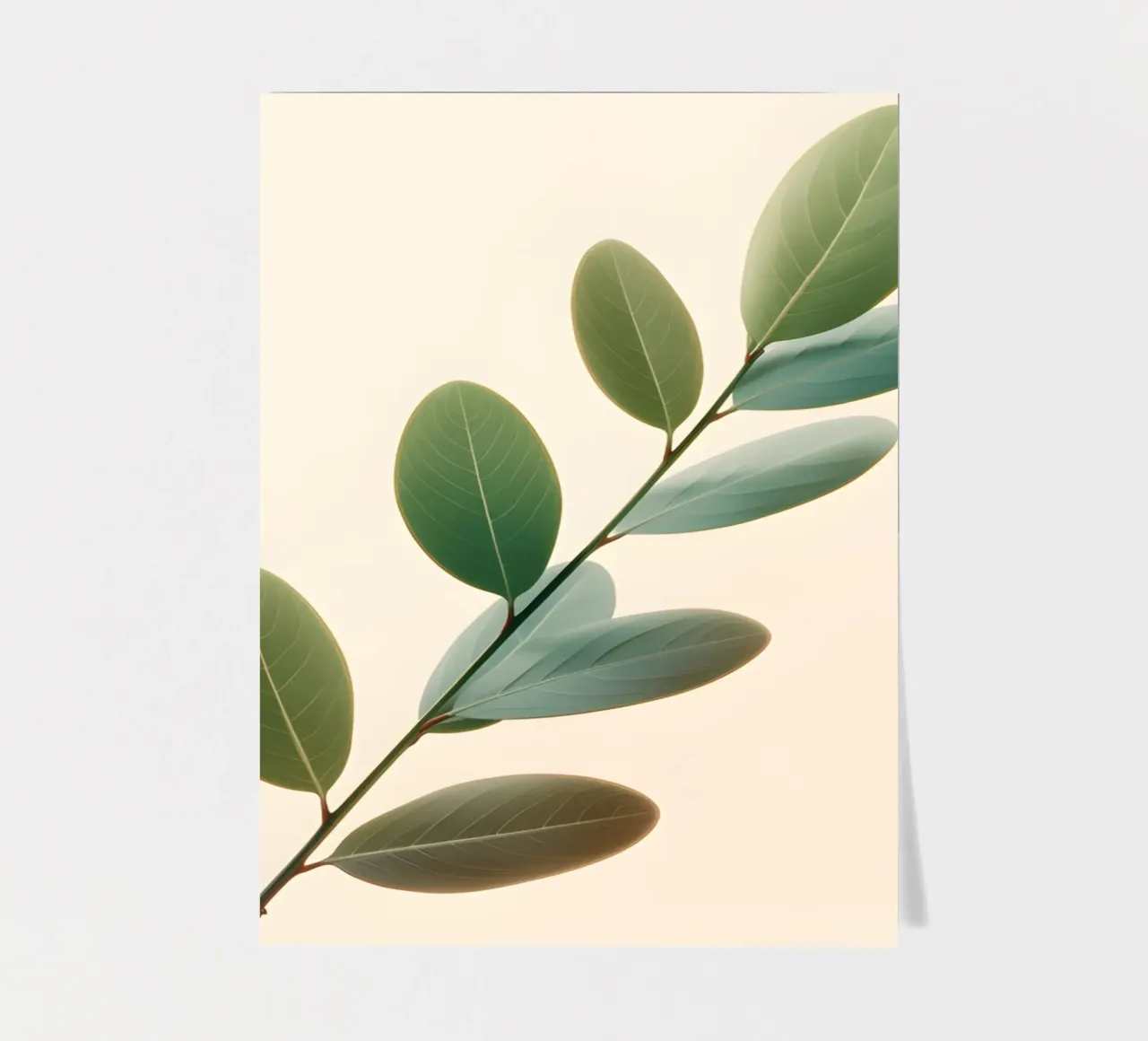 Gradiente botanico foglio adesivo da Botanical Gallery
