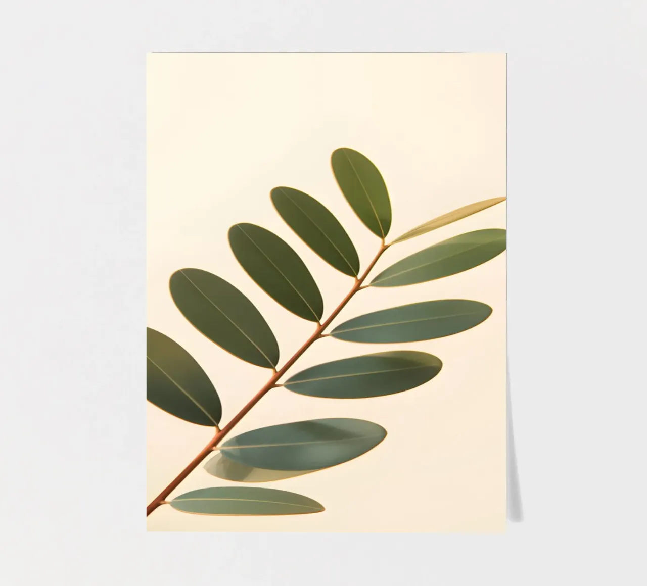 Gradiente botanico foglio adesivo da Botanical Gallery