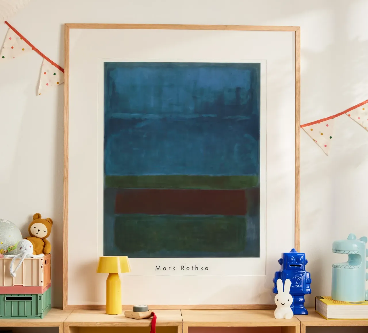 mark rothko blu verde e marrone poster da panaiti vascu