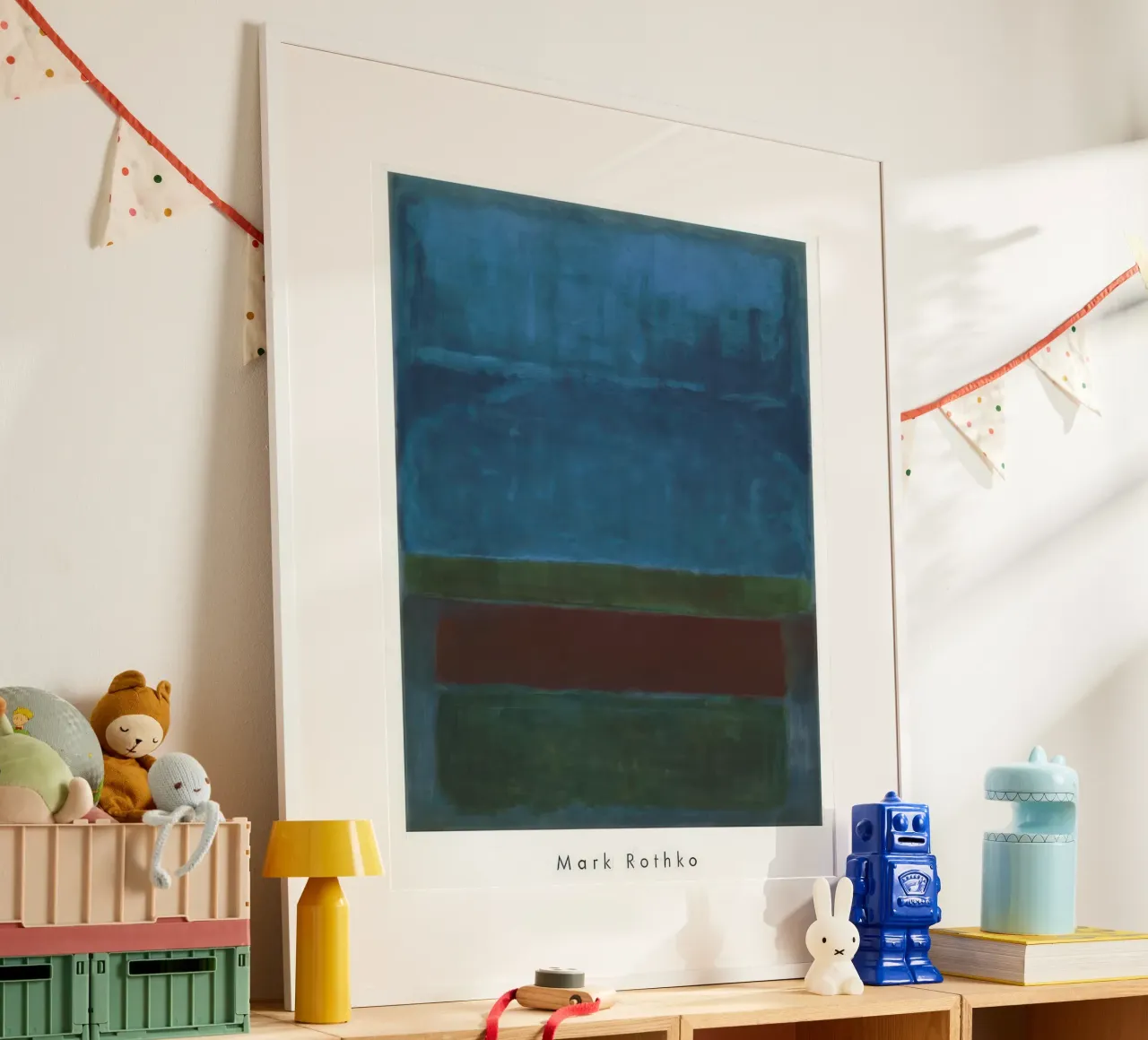 mark rothko blu verde e marrone poster da panaiti vascu