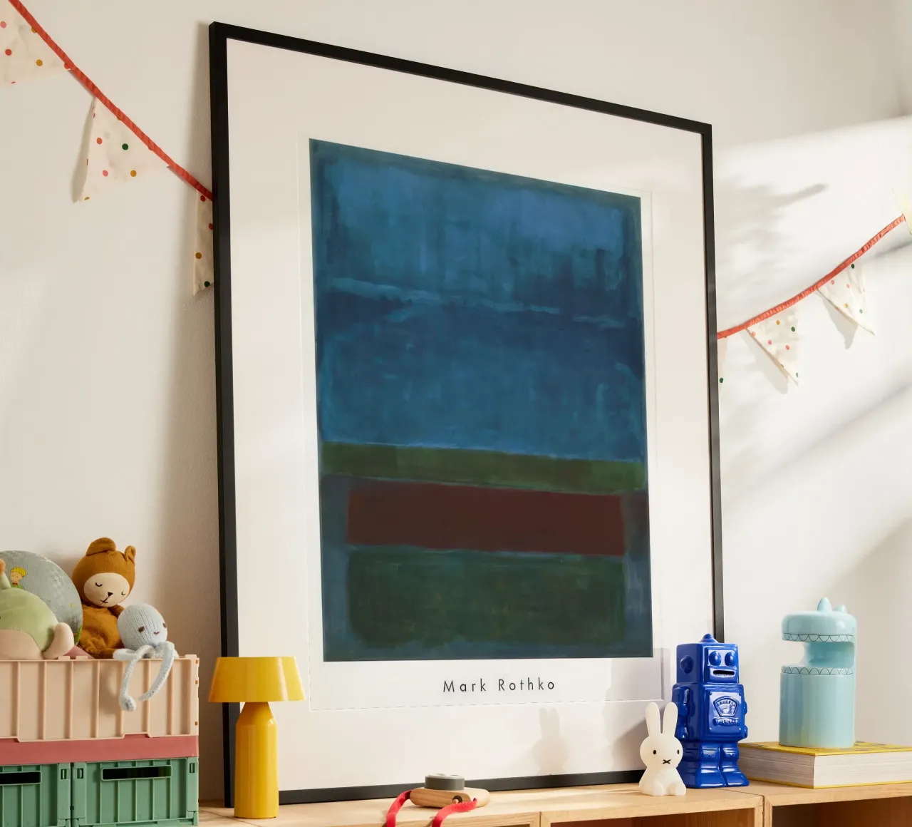 mark rothko blu verde e marrone poster da panaiti vascu