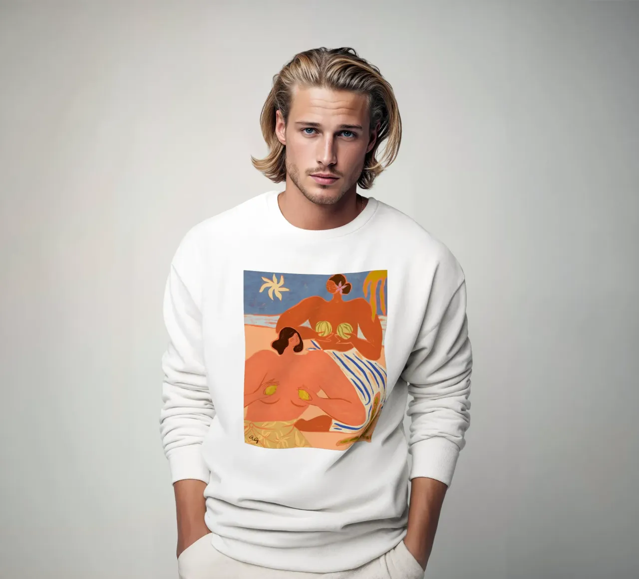 Lemon and Melon sudadera de Arty Guava