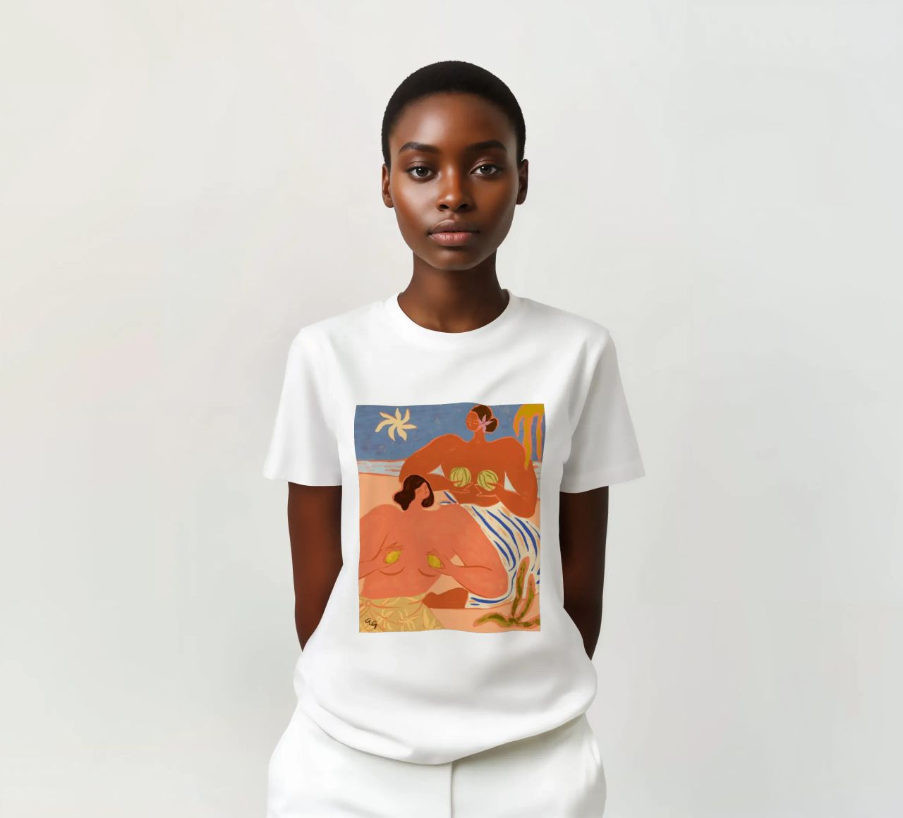 Lemon and Melon t-shirt da Arty Guava