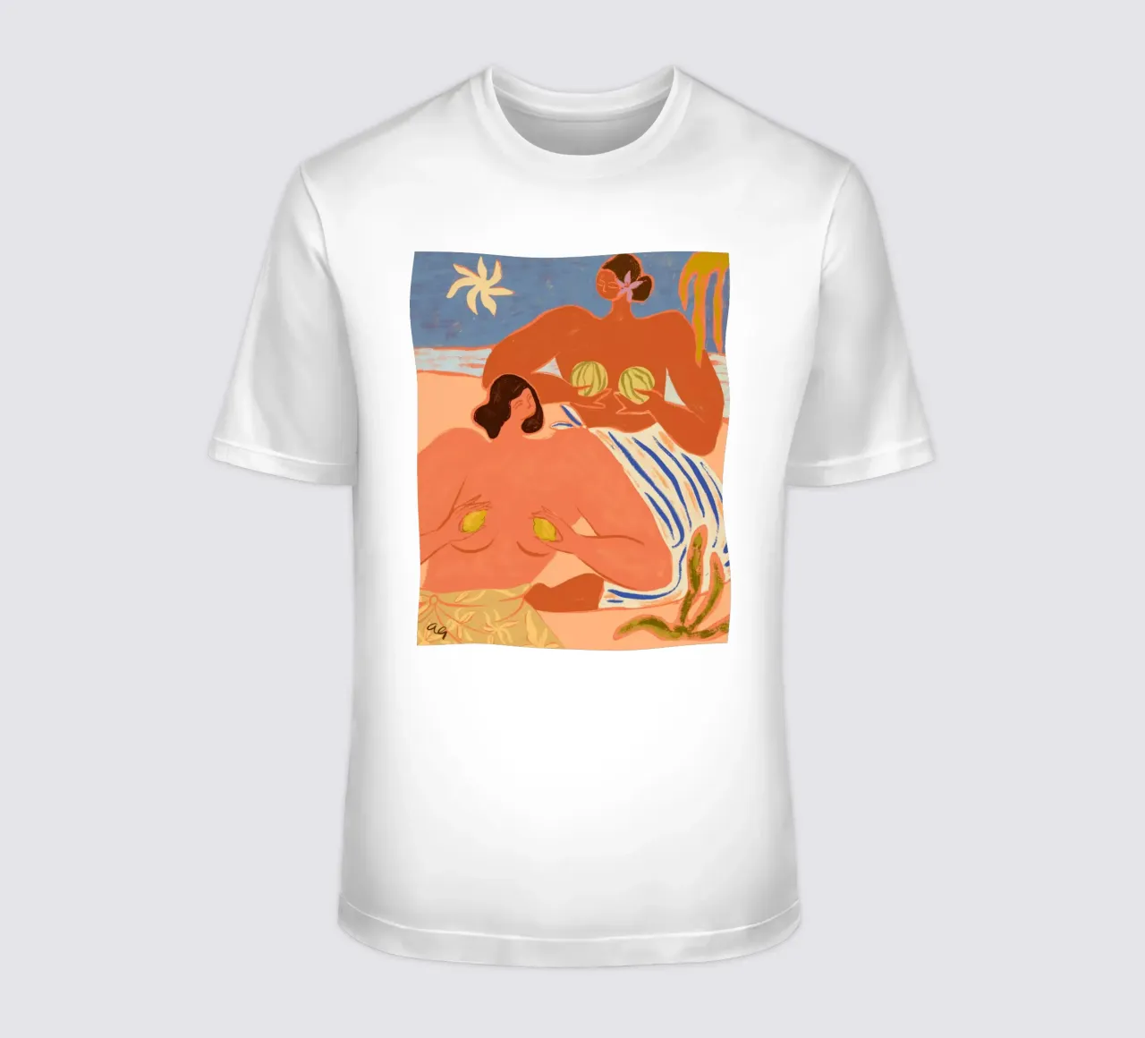 Lemon and Melon t-shirt da Arty Guava