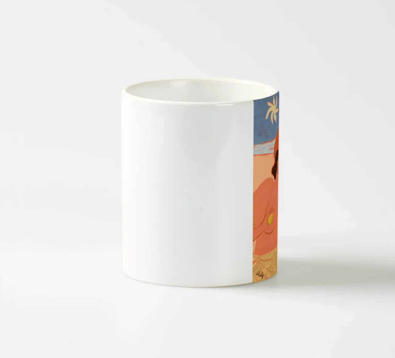 Lemon and Melon tazza in ceramica da Arty Guava