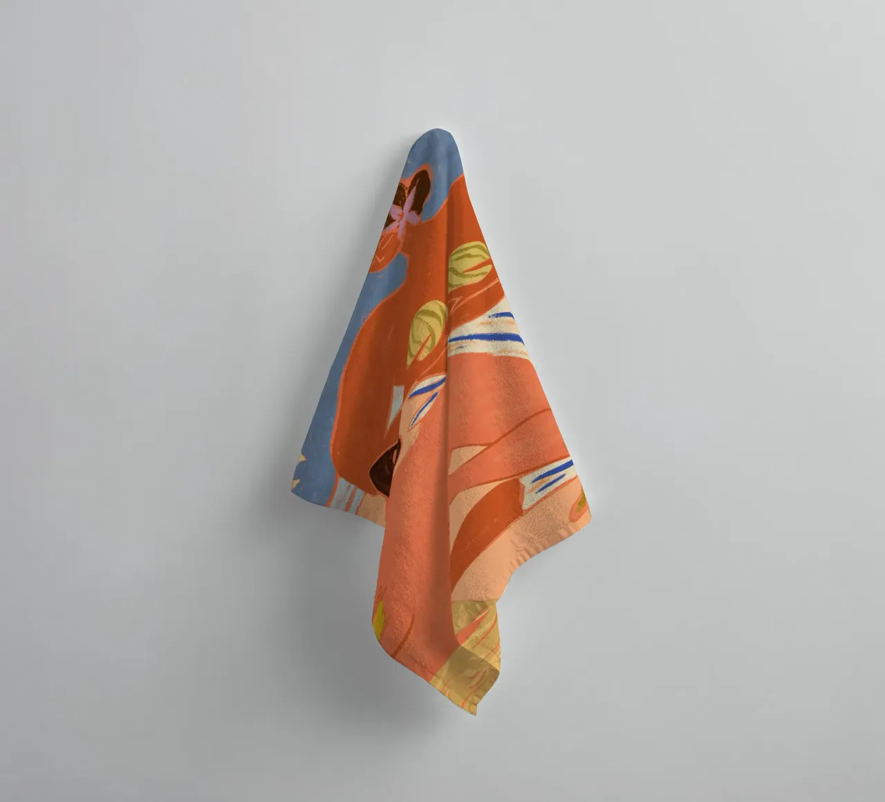 Lemon and Melon asciugamano da bagno da Arty Guava